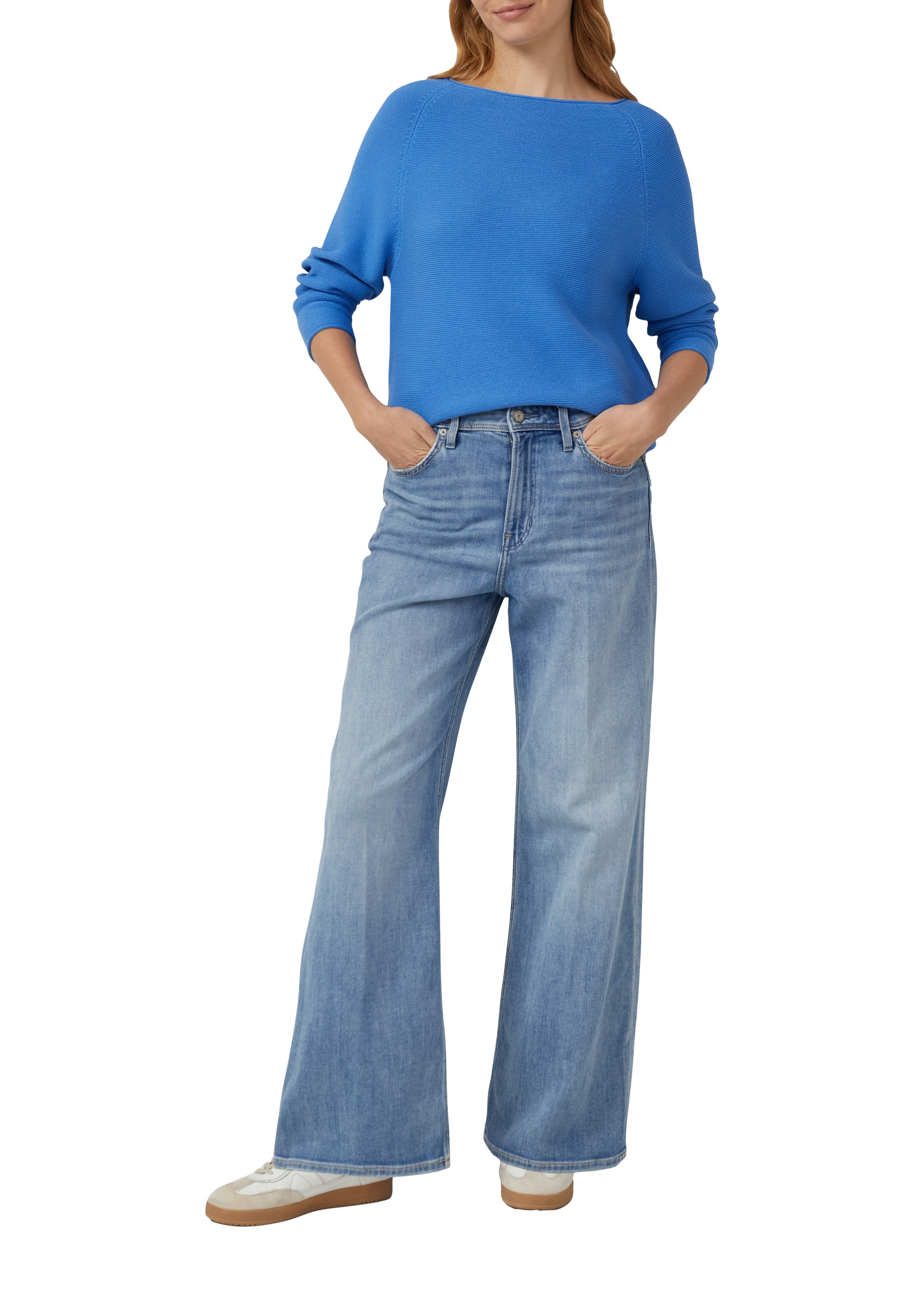 s.Oliver Strickpullover mit U-Boot Ausschnitt