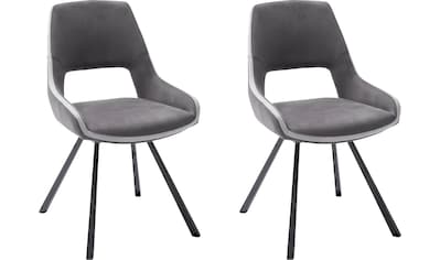 2-er 2 bis Set, mit 180°drehbar 120 kg belastbar Stuhl »Bayonne«, St., Nivellierung, bestellen MCA furniture | BAUR (Set), Esszimmerstuhl