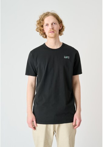 Cleptomanicx T-Shirt »Möwe Dyed«, In lässigem Schnitt kaufen