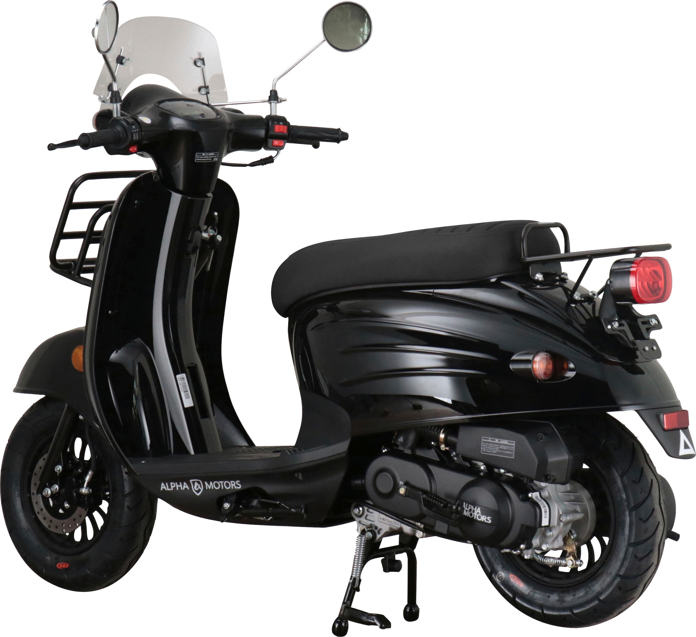 Alpha Motors Motorroller »Adria«, 50 cm³, 45 km/h, Euro 5, 3,1 PS, inkl.  Windschild | BAUR | Motorroller