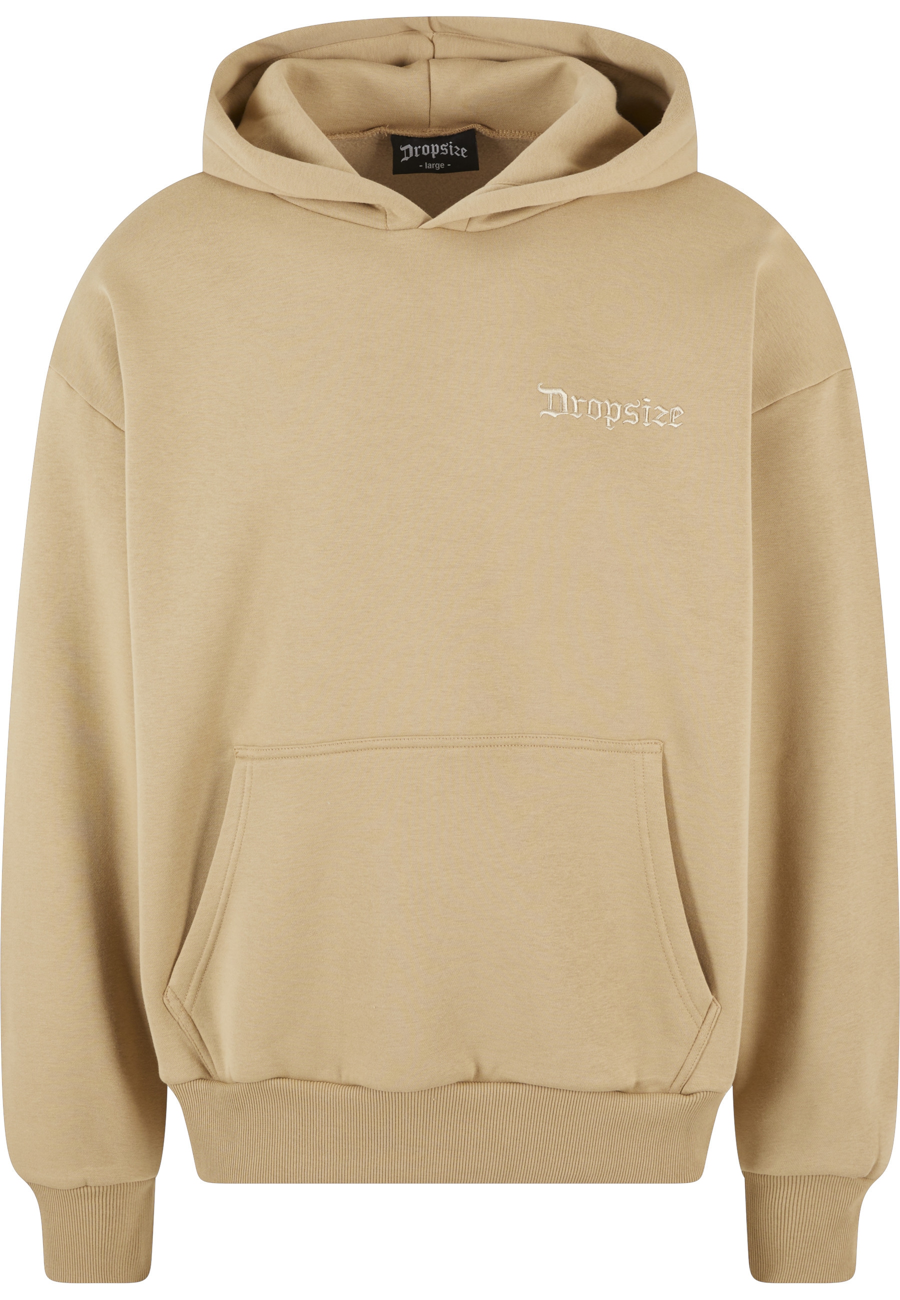 Dropsize Kapuzensweatshirt "Dropsize Herren Heavy Oversize Embo Hoodie", 1 günstig online kaufen