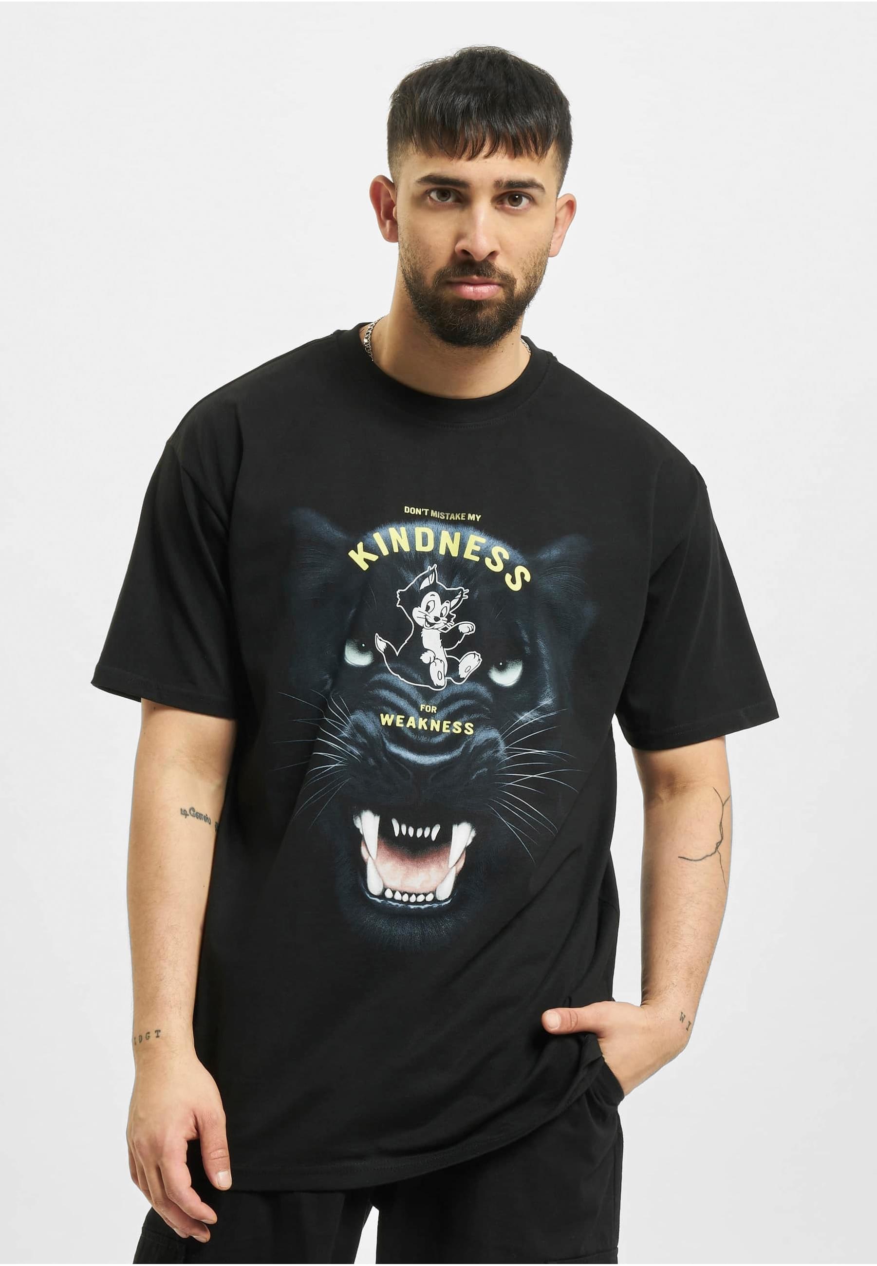 MisterTee T-Shirt »MisterTee Unisex Kindness No Weakness Oversize Tee«, (1 tlg.)