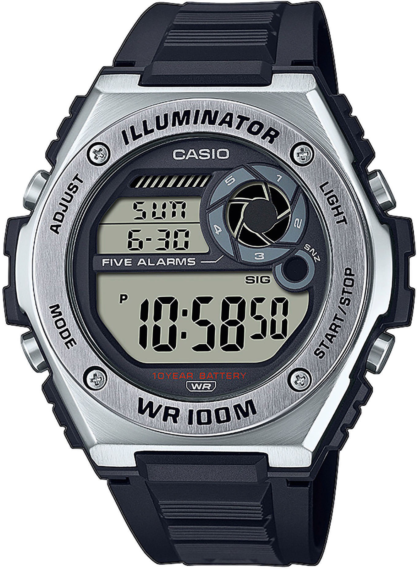 Casio Collection Chronograph »MWD-100H-1AVEF«