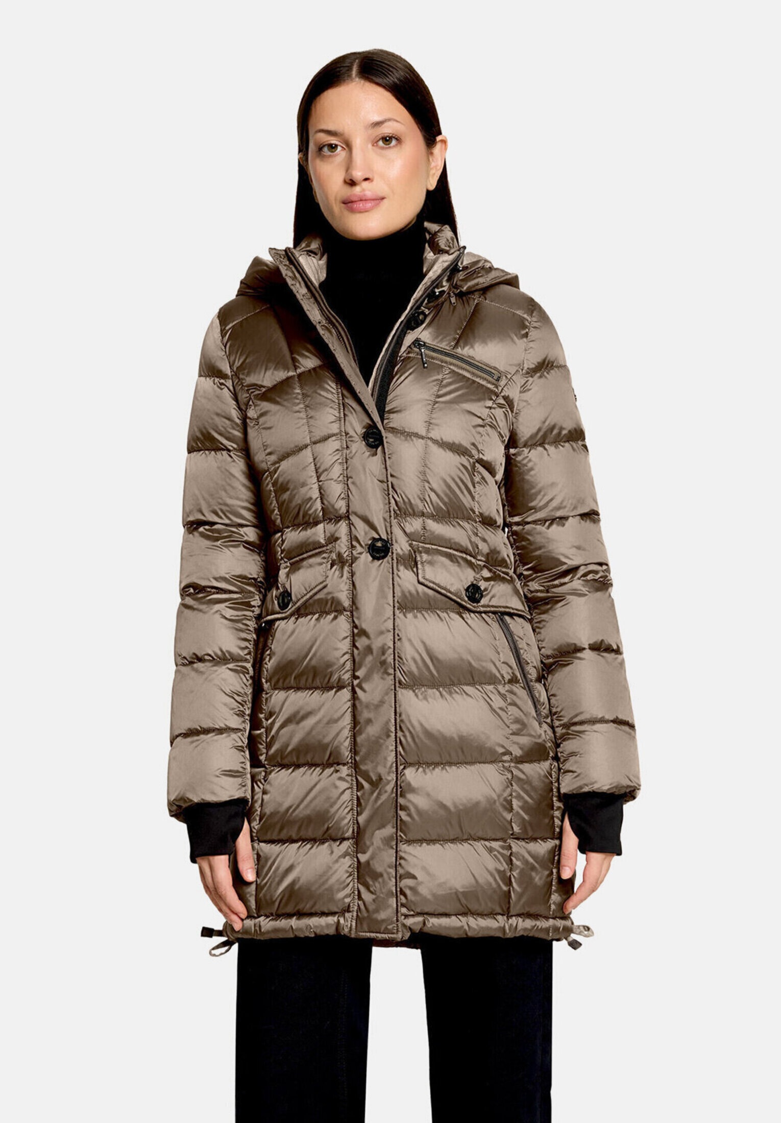 Gil Bret Winterjacke »Damen mit abnehmbarer Kapuze« mit Kapuze