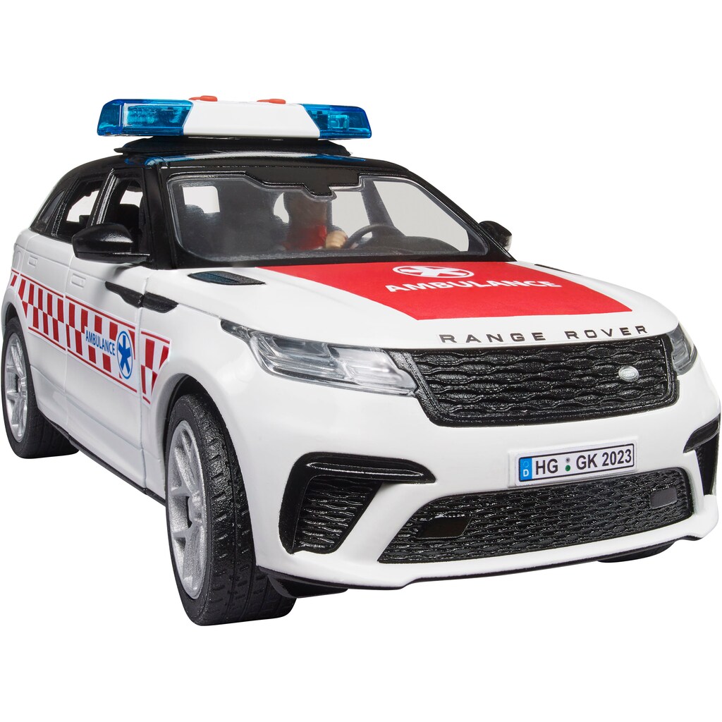 Bruder® Spielzeug-Auto »Range Rover Velars Notarzt 1:16 mit Notarztfigur (02885)«