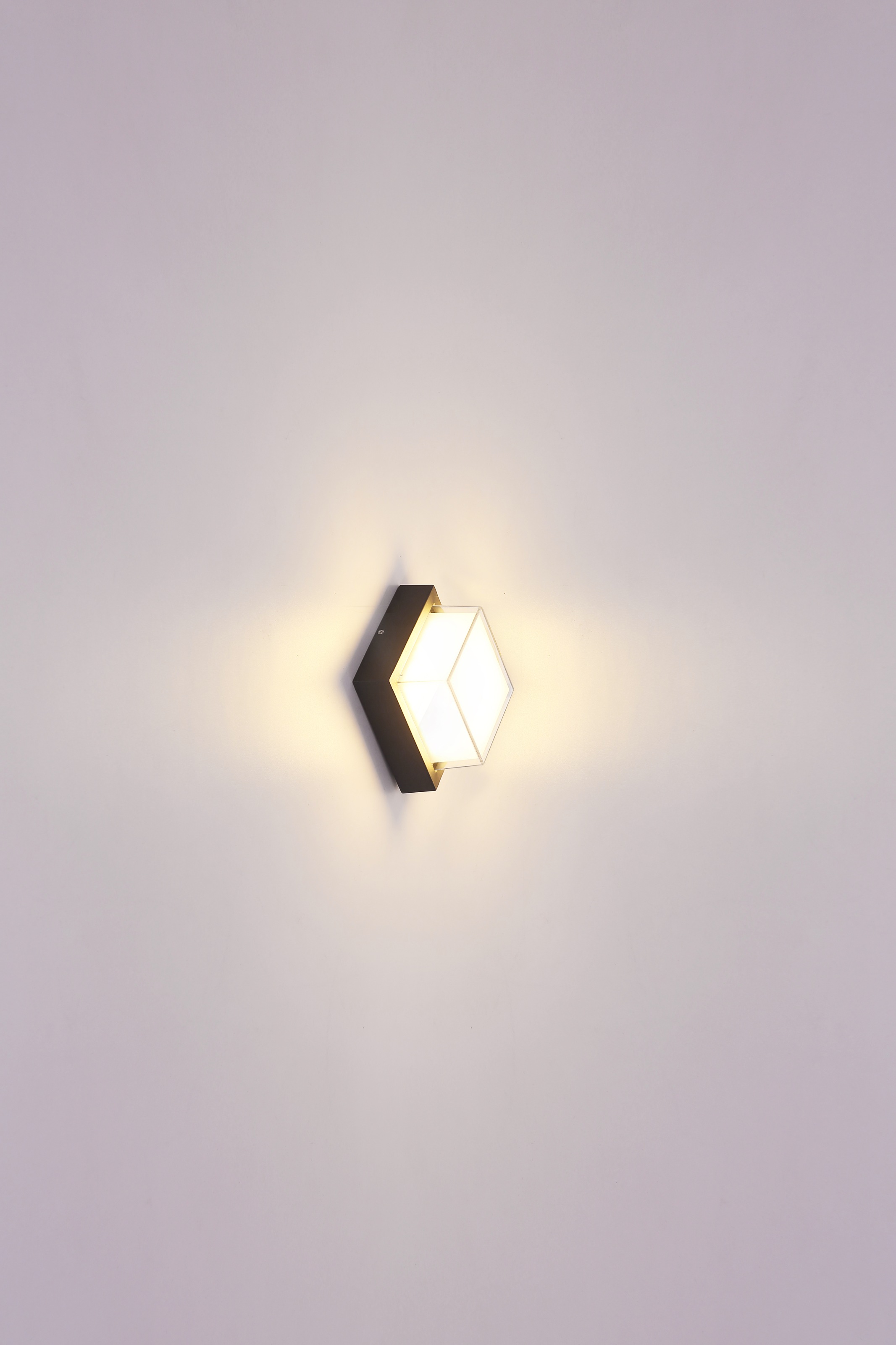 GLOBO LIGHTING LED Außen-Wandleuchte »JALLA«, Leuchtmittel LED-Modul | LED fest integriert, Außenbereich/IP54/3000K/anthrazit/opal
