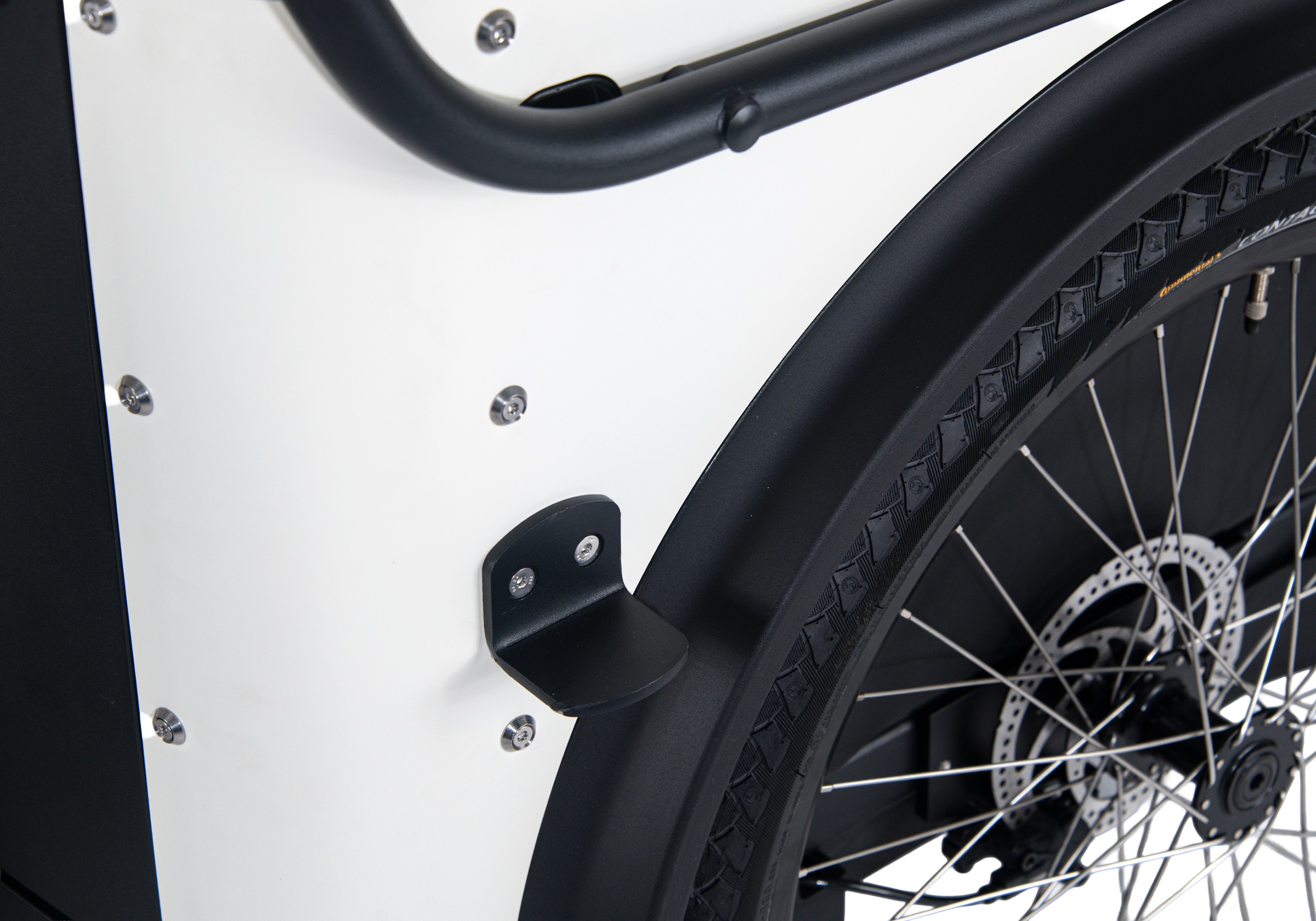 Royal Cargo Bikes »Cargo 3W Premium 17,5Ah / 630 Wh 24 / 26 Zoll weiß« 7 Gang Shimano Nexus Schaltwerk Nabenschaltung Mittelmotor 250 W