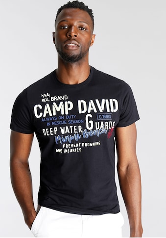 CAMP DAVID Print-Shirt, mit Rundhalsausschnitt kaufen