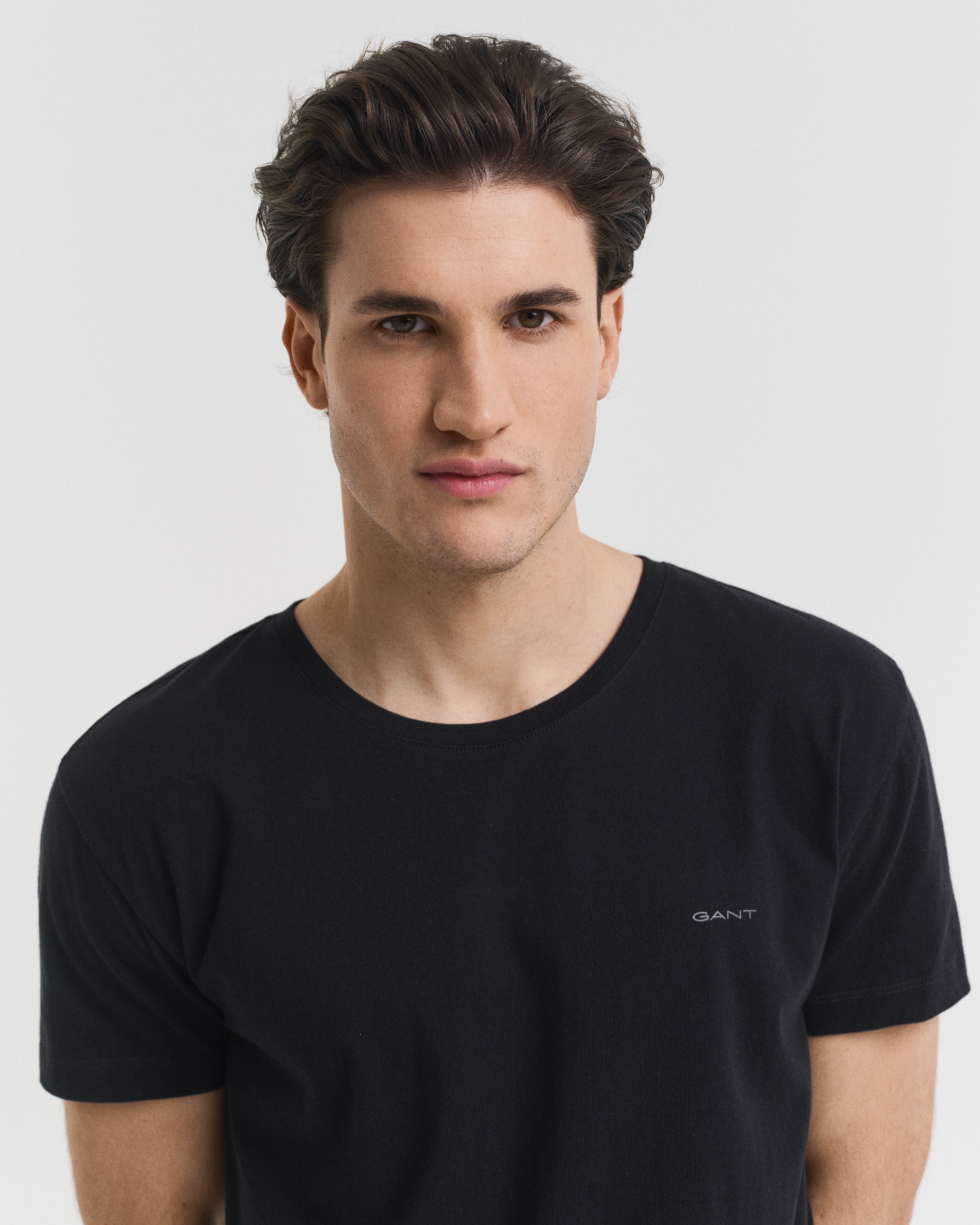 Gant Kurzarmshirt »C-NECK T-SHIRT 2-PACK«, Mit Rundhalsausschnitt