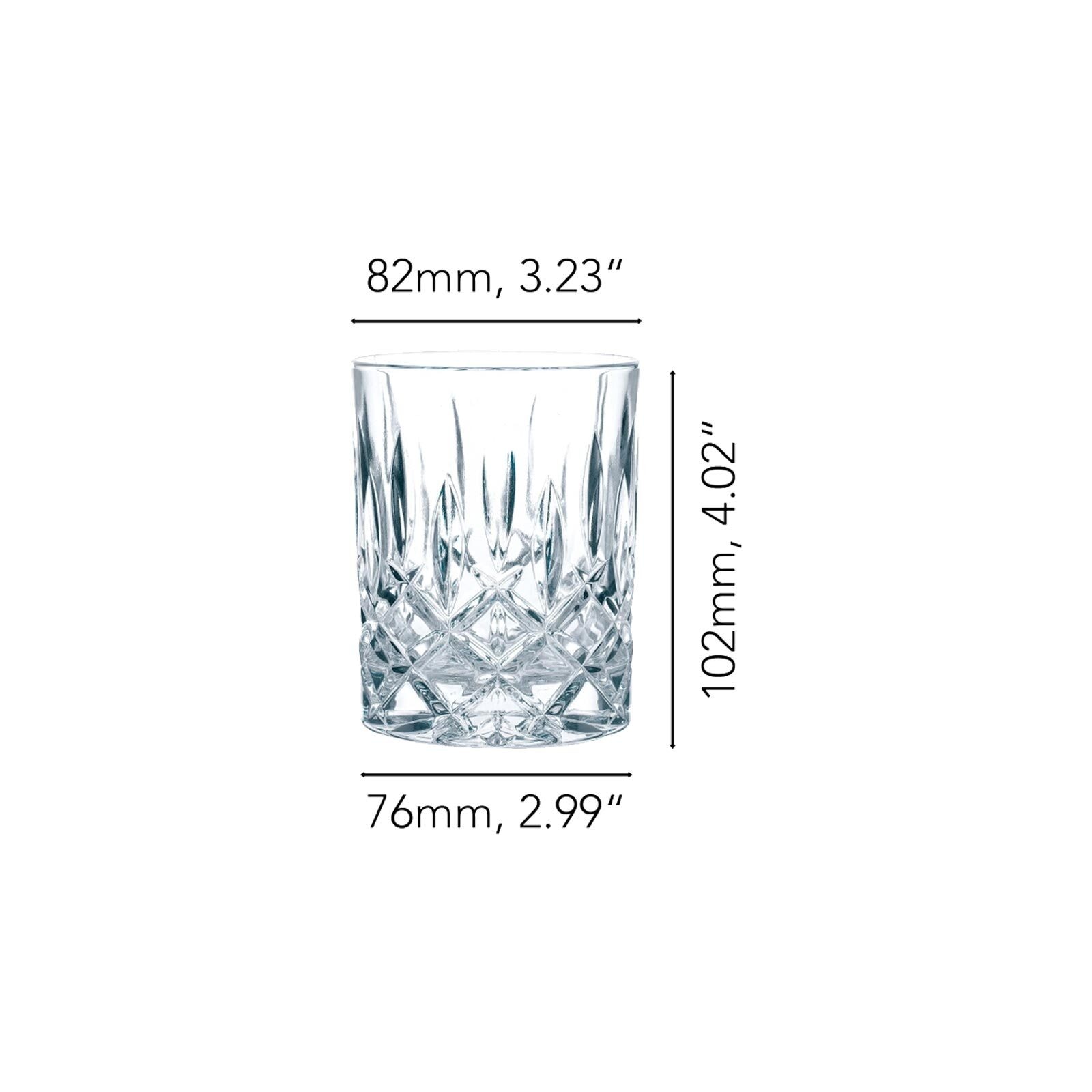 Nachtmann Whiskyglas »Becher Noblesse 295 ml 8er Set transparent«