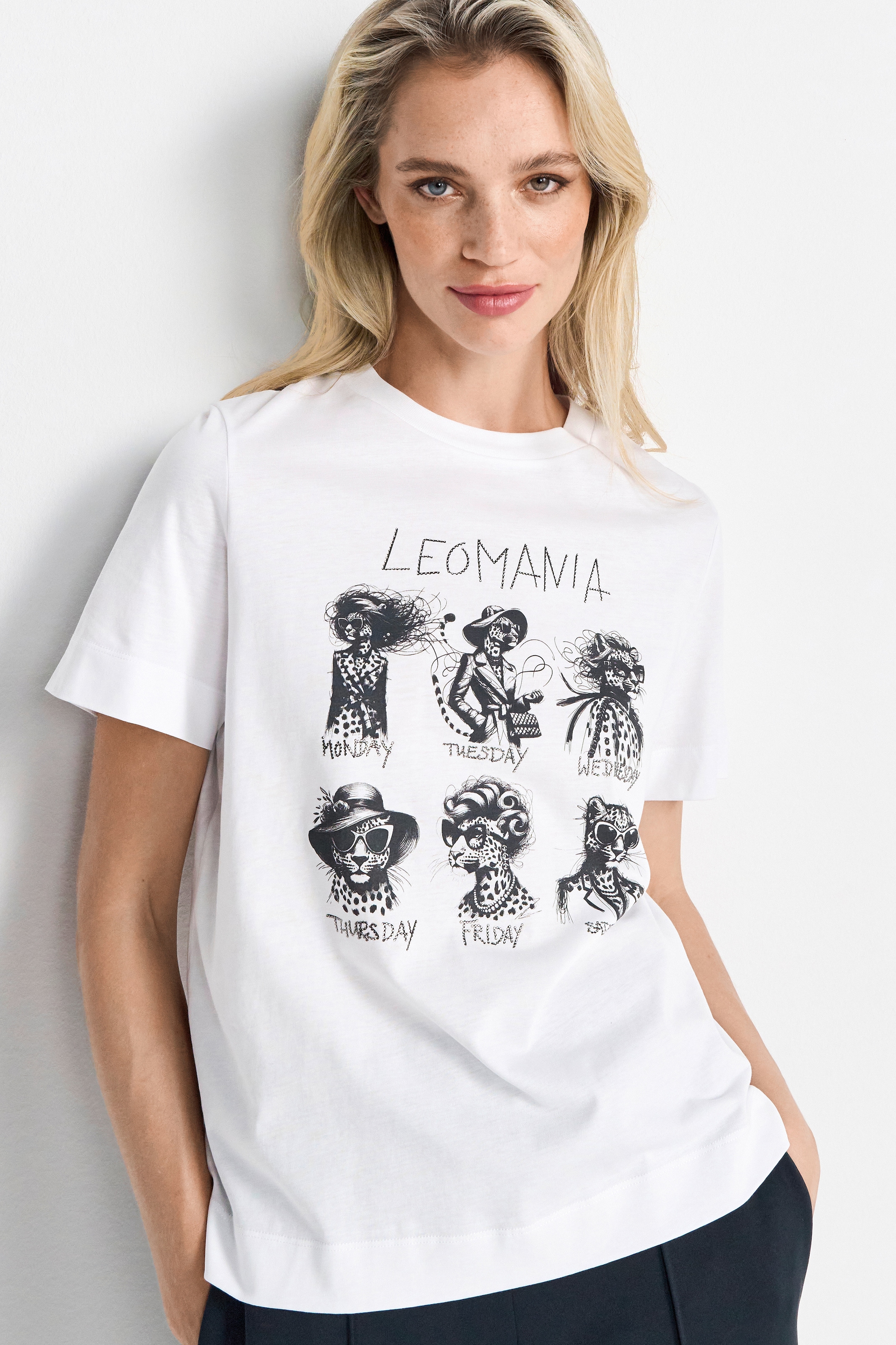 RICHROYAL Rich & Royal Kurzarmshirt Print 