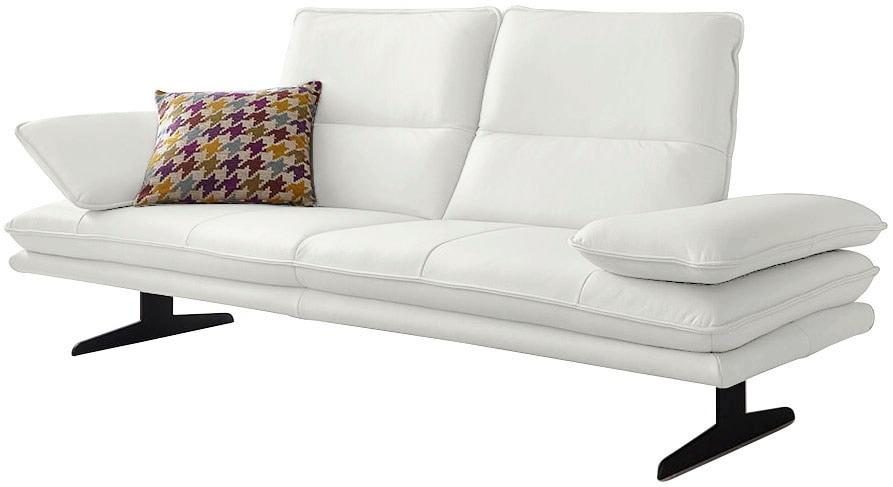 W.SCHILLIG 2,5-Sitzer "broadway, Designsofa mit tollem Sitzkomfort" Sitztiefenverstellung, Kopfteil- & Seitenteilverstellung, Breite 236cm