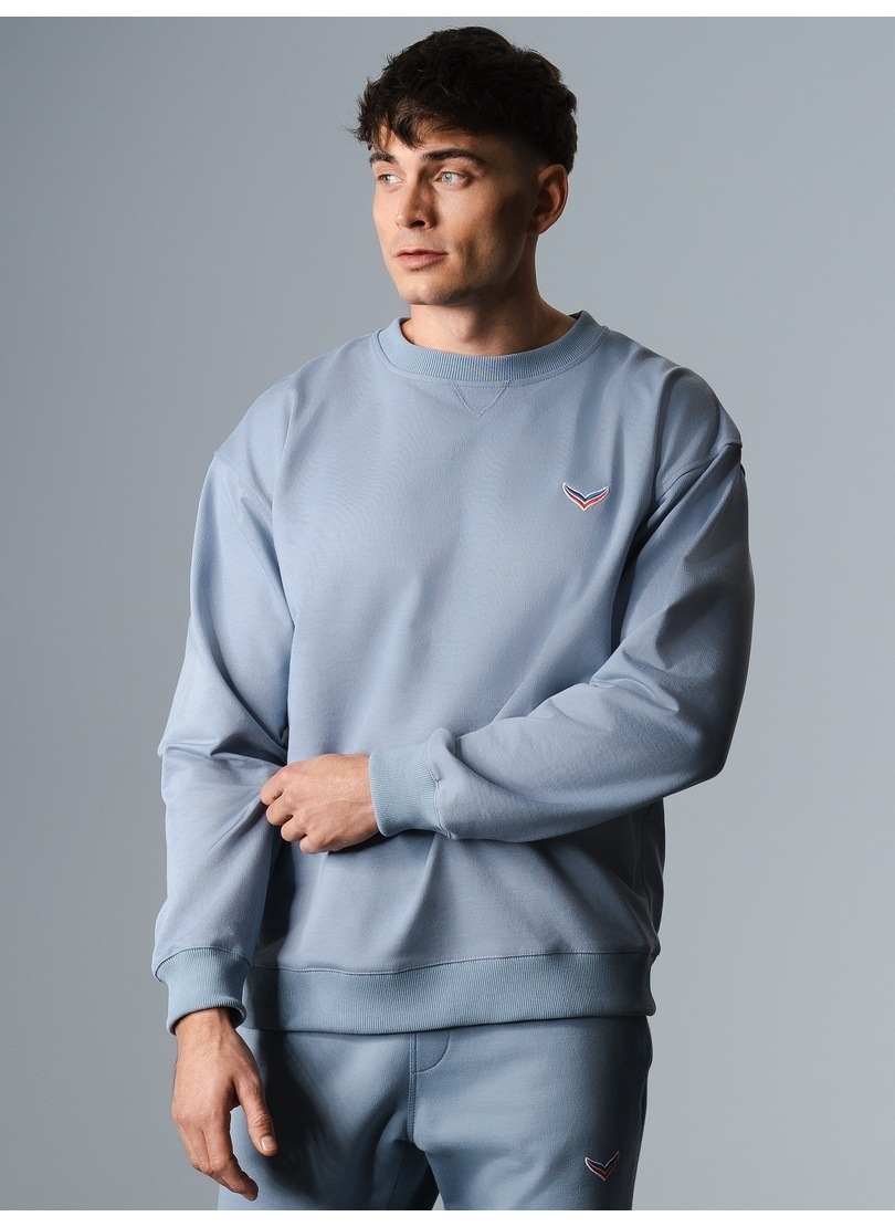 Trigema Sweatshirt »TRIGEMA Oversized Sweatshirt mit Logo-Patch«