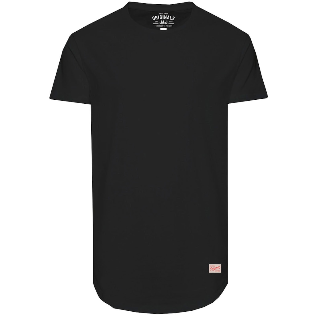 Jack & Jones PlusSize T-Shirt »NOA TEE«, mit abgerundetem Saum, bis Größe 6XL