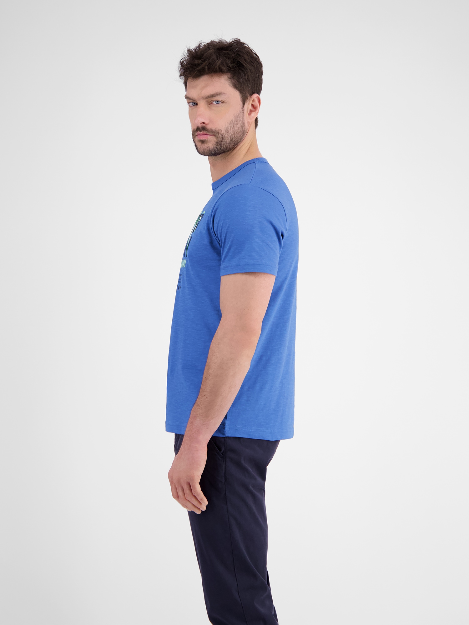 LERROS T-Shirt »LERROS Herren T-Shirt mit Brustprint«