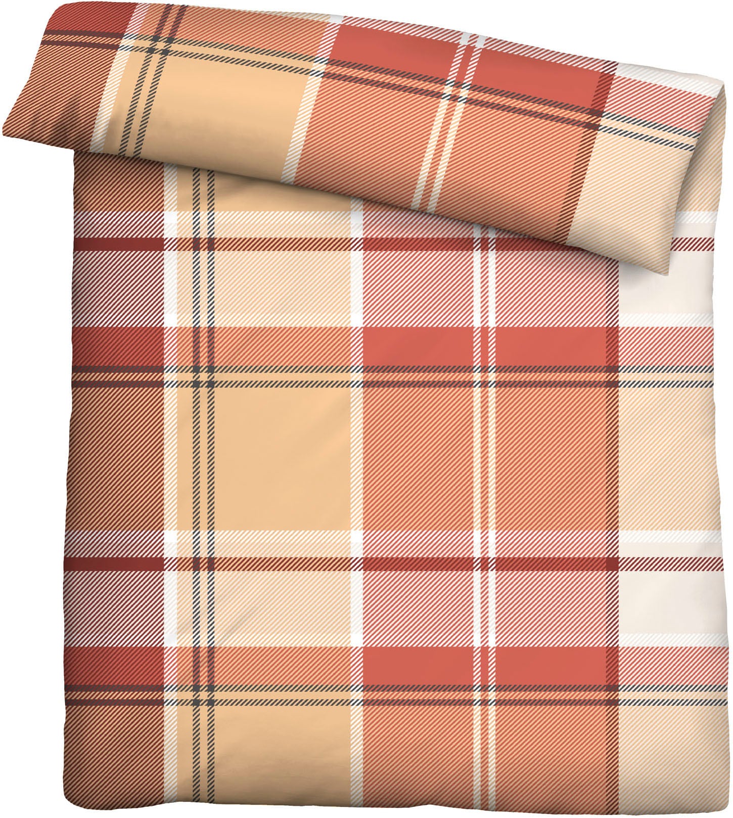Castell - Markenbettwäsche Bettwäsche »0351123«, Poly-Cotton, wohlig warm, pflegeleicht, atmungsaktiv, Reißverschluss