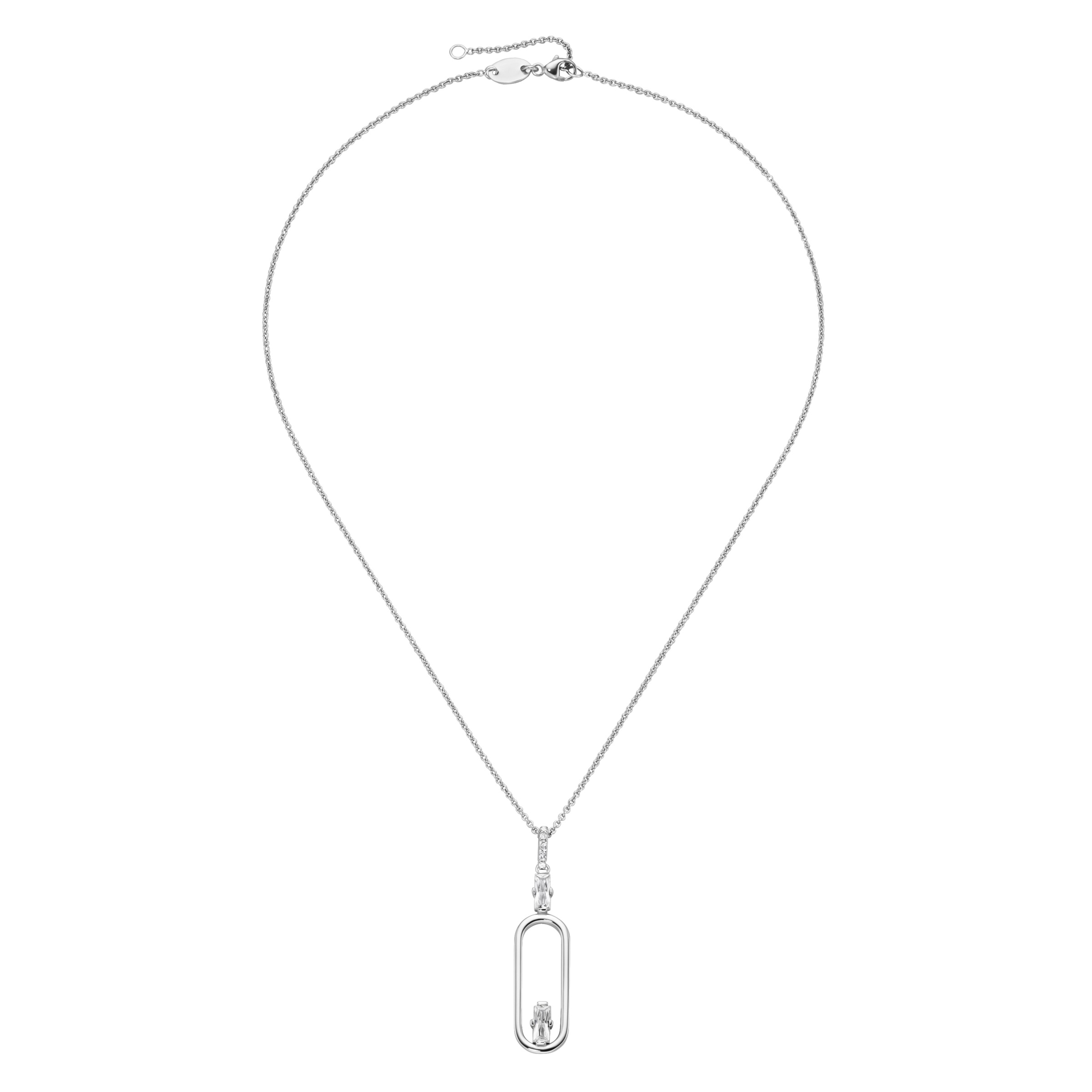 GIORGIO MARTELLO MILANO Kette mit Anhänger »Anhänger mit Zirkonia, Silber 925«