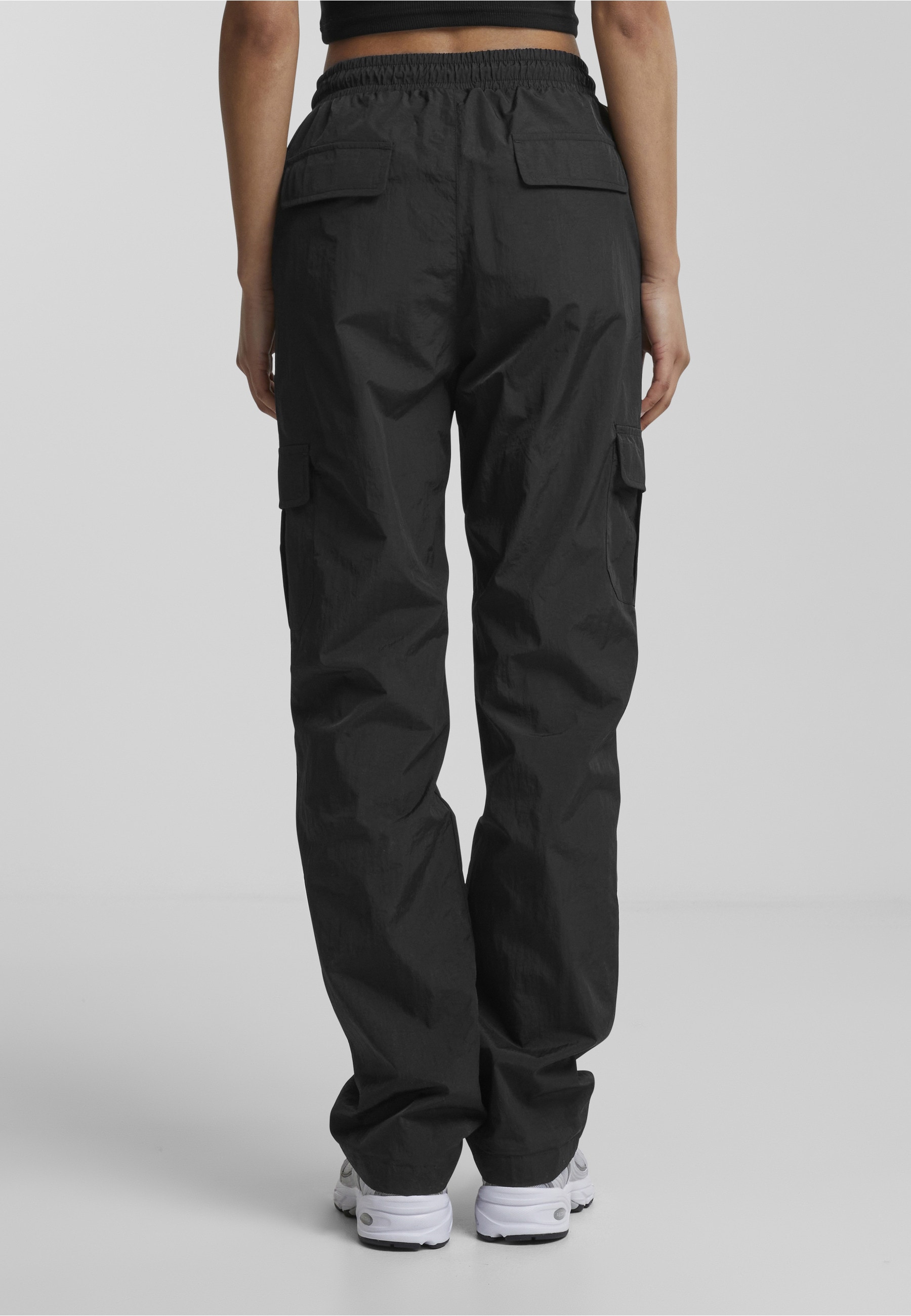 URBAN CLASSICS Cargohose »Urban Classics Damen Ladies Nylon Cargo Pants«