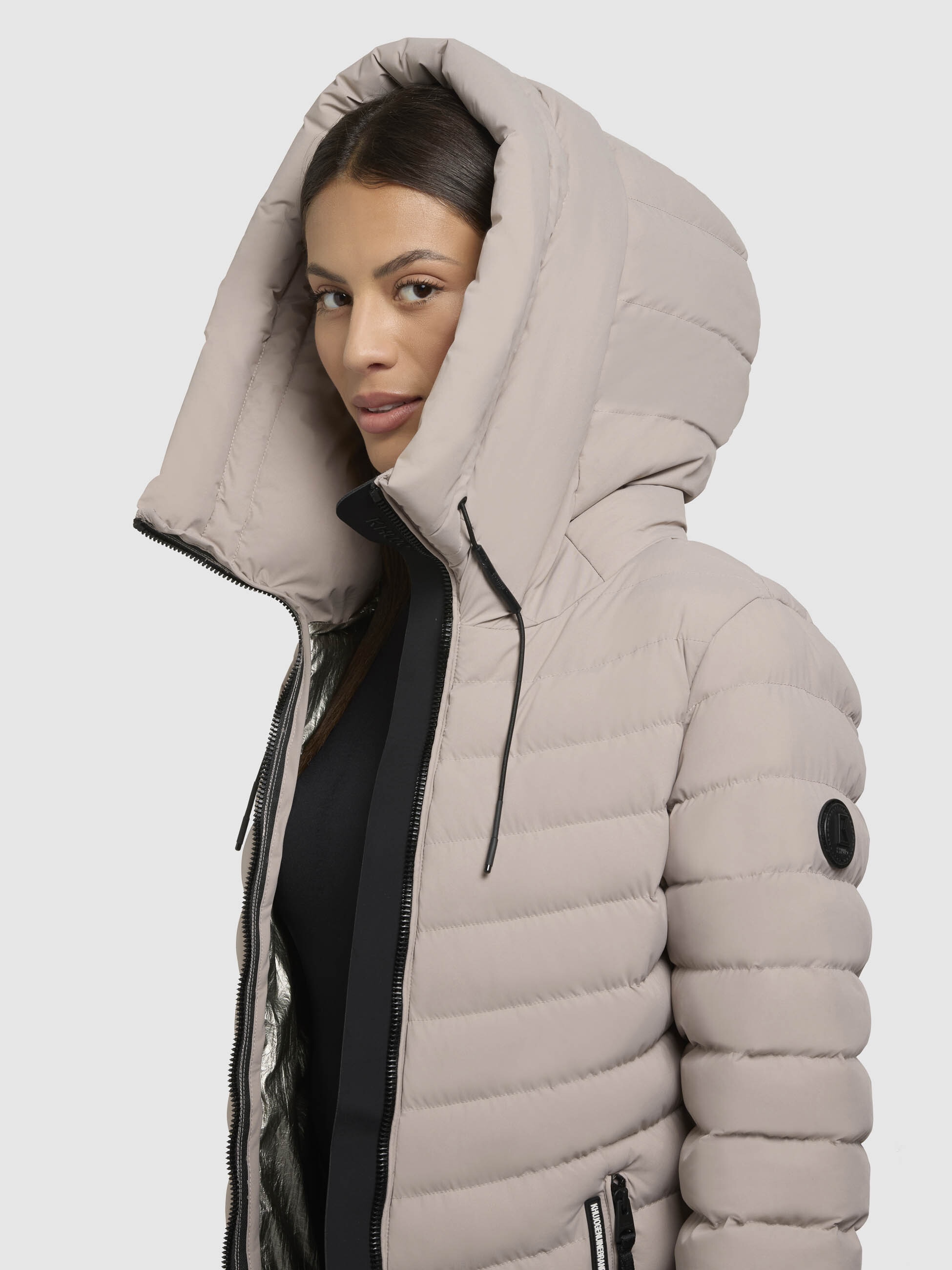 khujo Steppjacke »PACE«, mit Kapuze