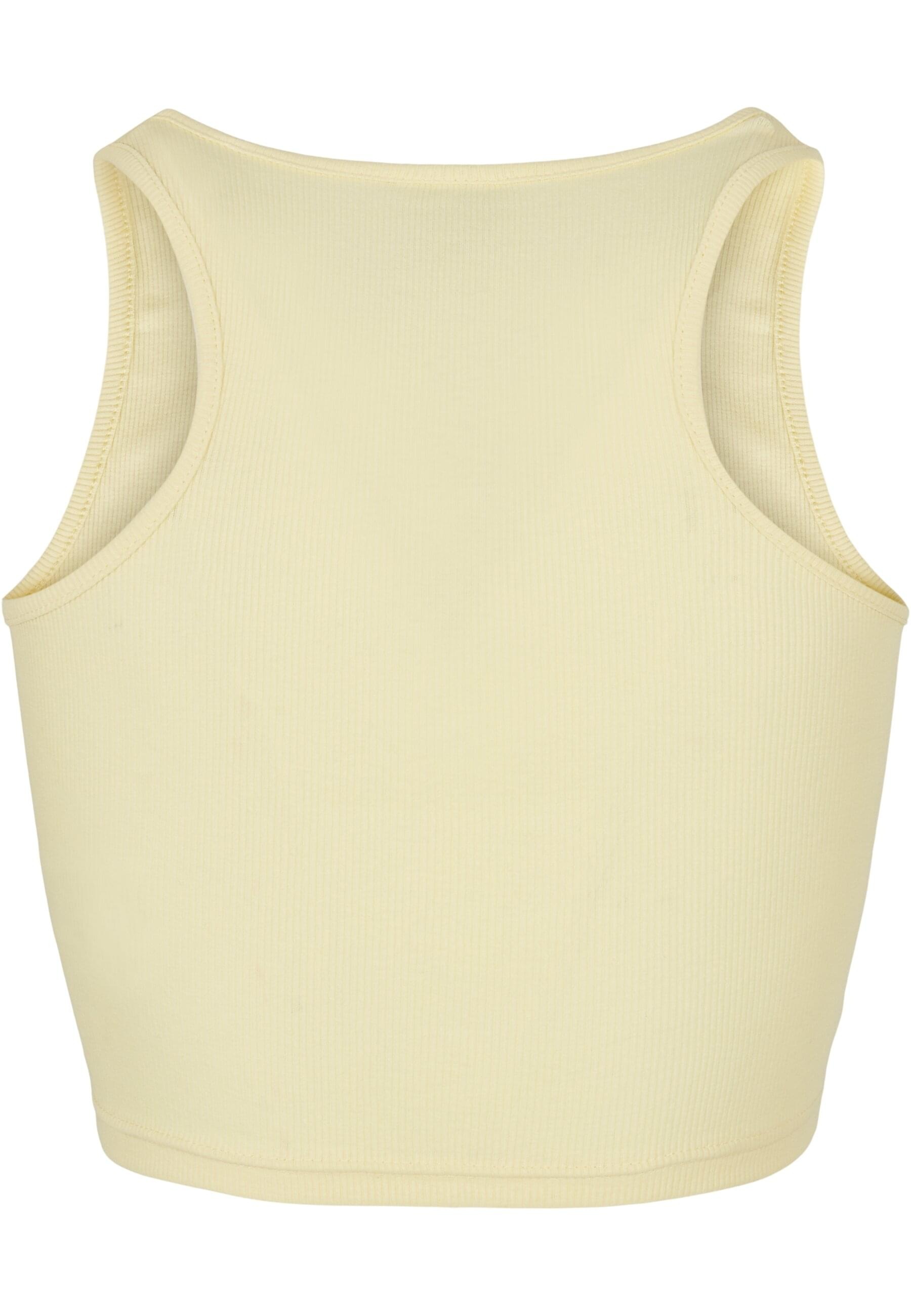 URBAN CLASSICS Muskelshirt "Urban Classics Damen Ladies Cropped Rib Top" 1 günstig online kaufen