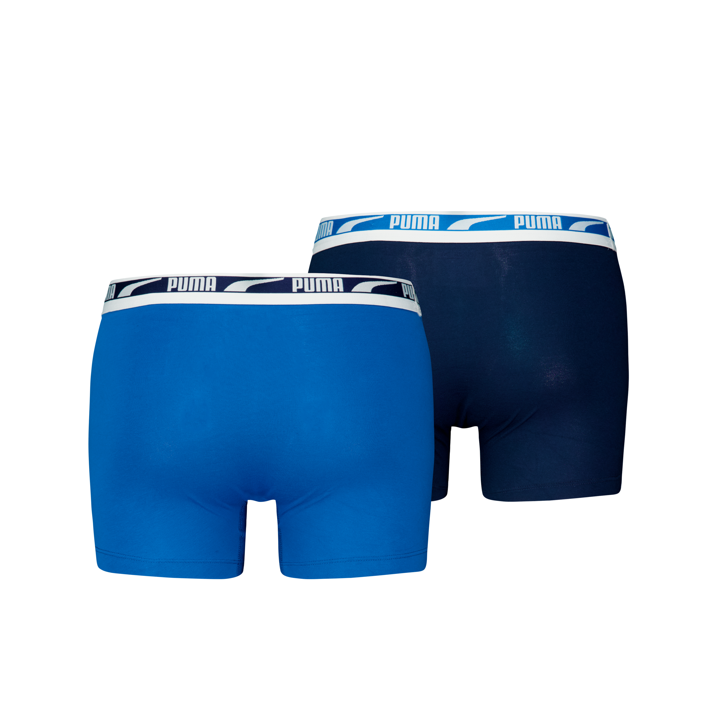 PUMA Boxershorts »PUMA MEN EVERYDAY MULTI LOGO BOXERS 2P«, (2er Pack), Komfortabler Logobund