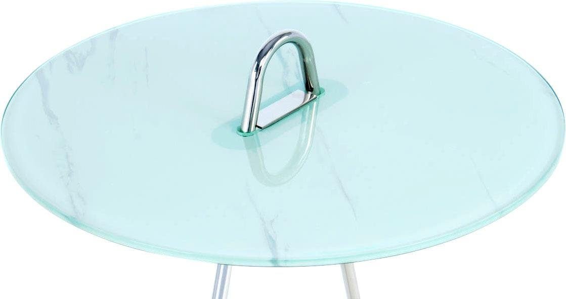 Kayoom Beistelltisch »Pendulum 525«, Marmoroptik, Gestell im Pendel-Design, praktisch tragbar