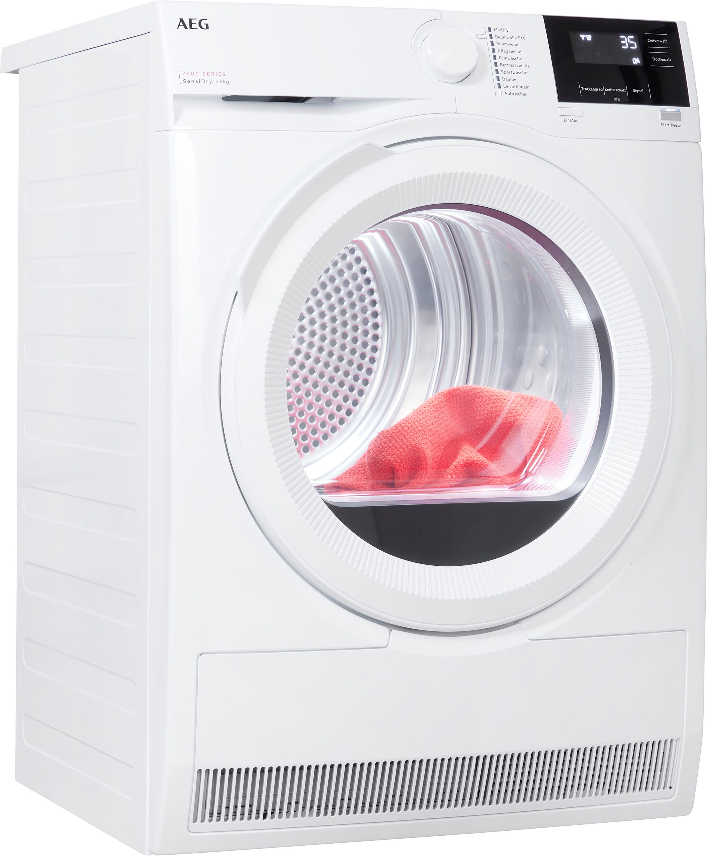 AEG Wärmepumpentrockner "TR7T60580" 7000 SensiDry - schonend und energiespa günstig online kaufen