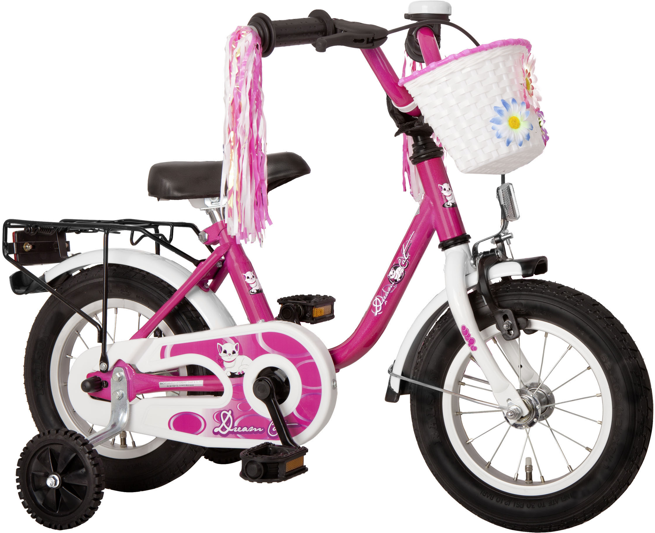Bachtenkirch Kinderfahrrad Dream, 1 Gang rosa Kinder Kinderfahrräder Fahrräder Zubehör
