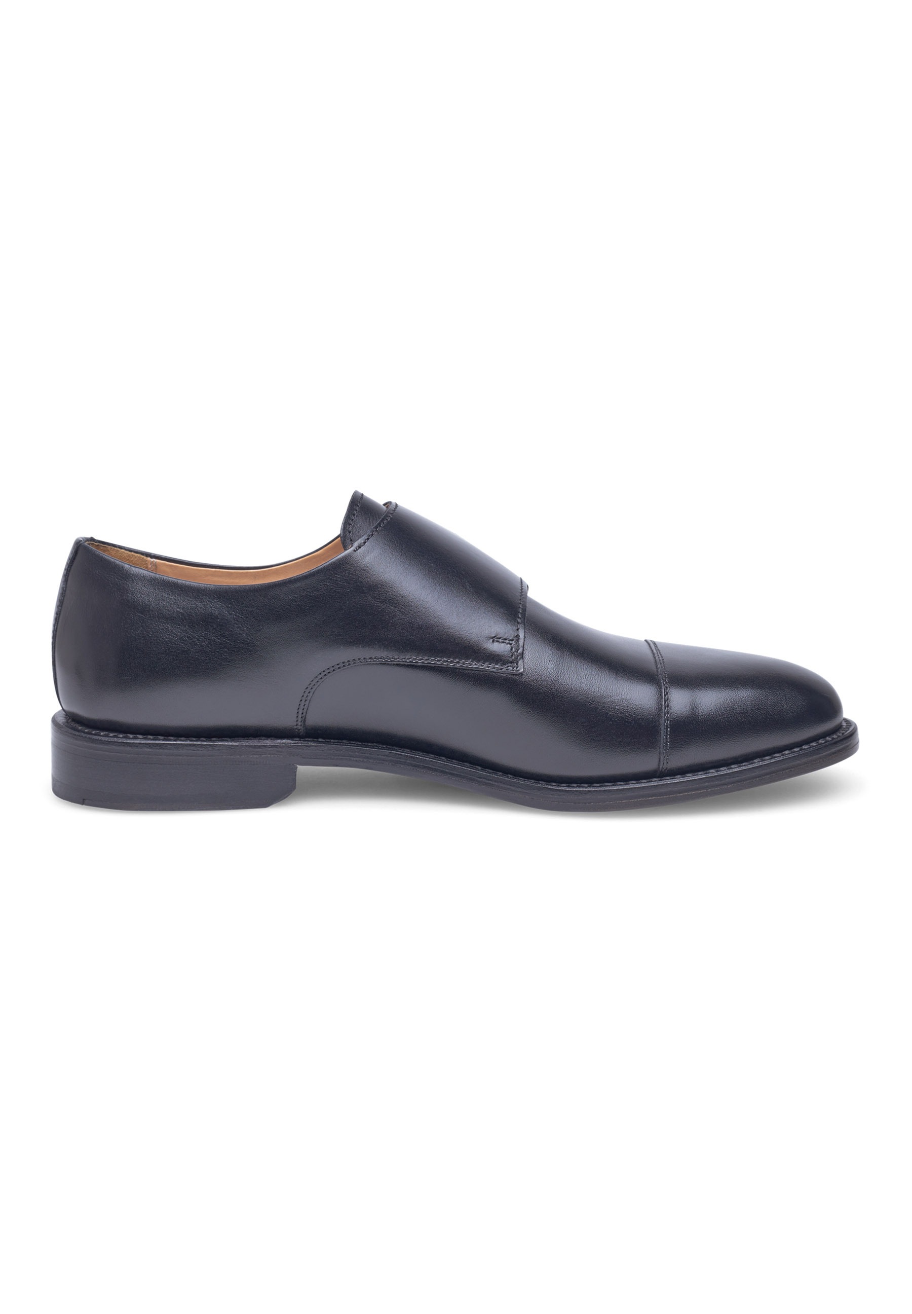 Henry Stevens Schnürschuh »Winston CDM«, Herren Businessschuh Double Monk Strap handgefertigt, Lederschuh