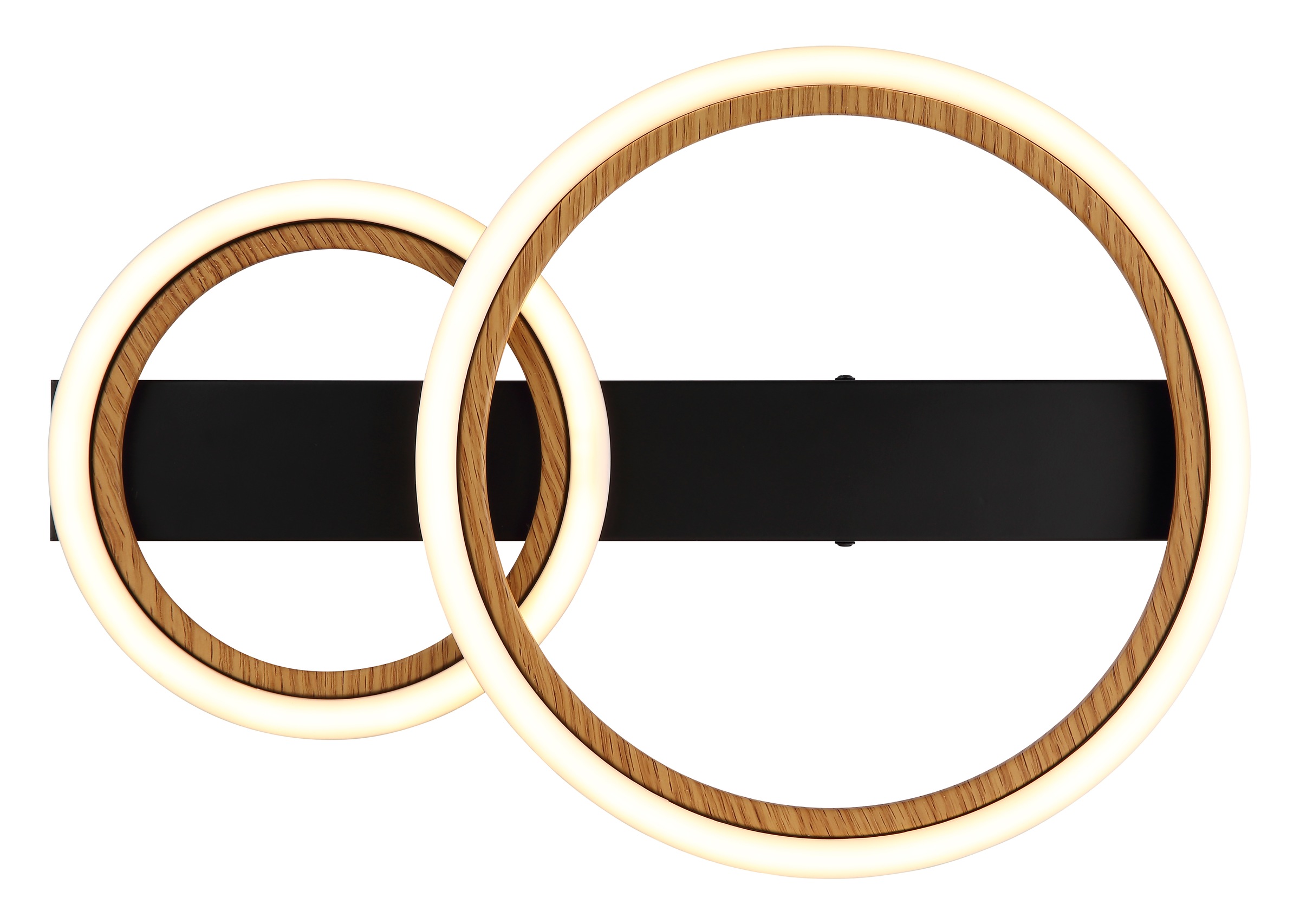 GLOBO LIGHTING Deckenleuchte »DAKARI I« LED-Modul 1 Stk. Warmweiß Deckenlampe Wohnzimmer-Leuchte Schlafzimmer-Leuchte Flur Küche