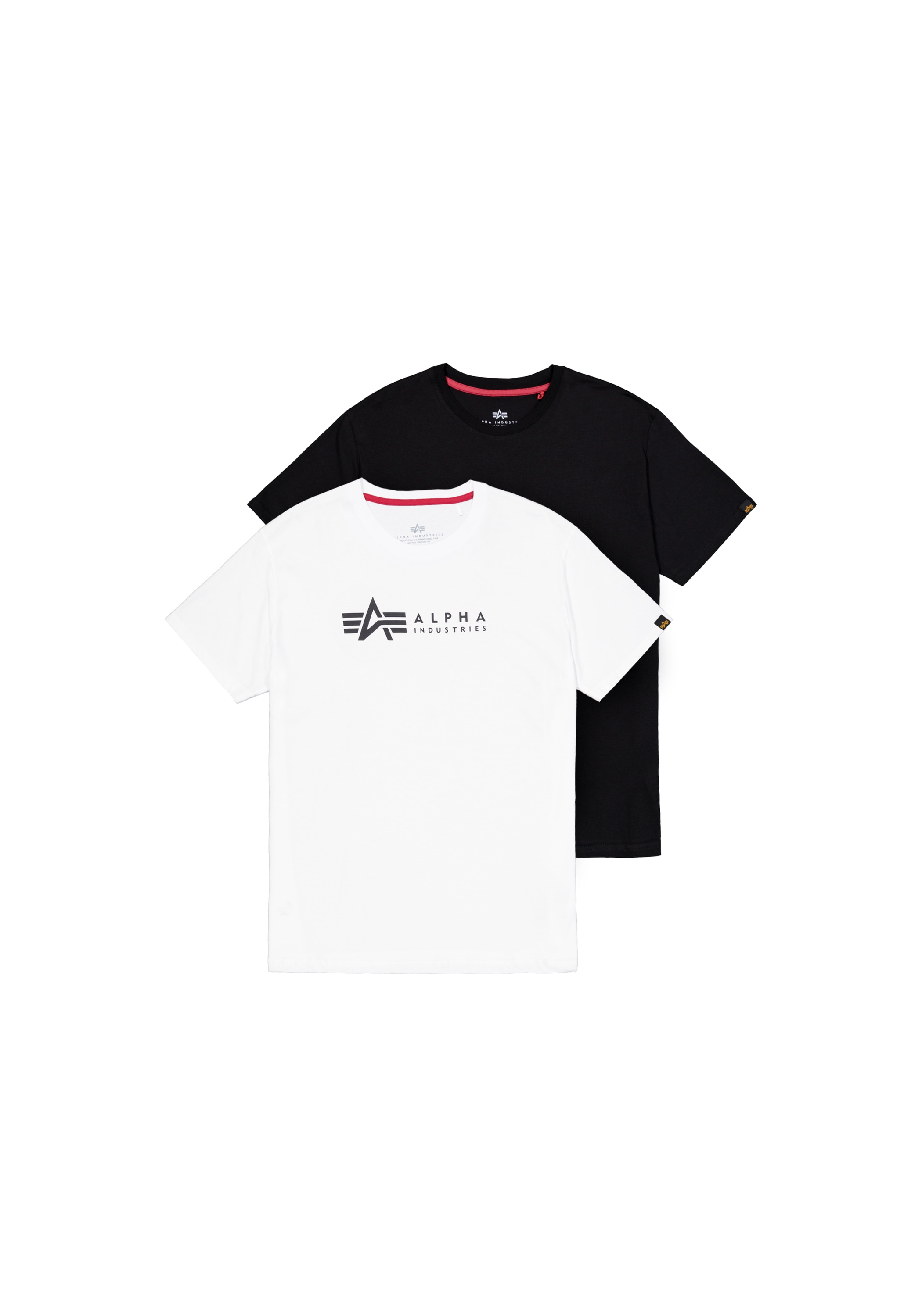 Alpha Industries T-Shirt "Alpha Label T-Shirt 2 Pack" günstig online kaufen
