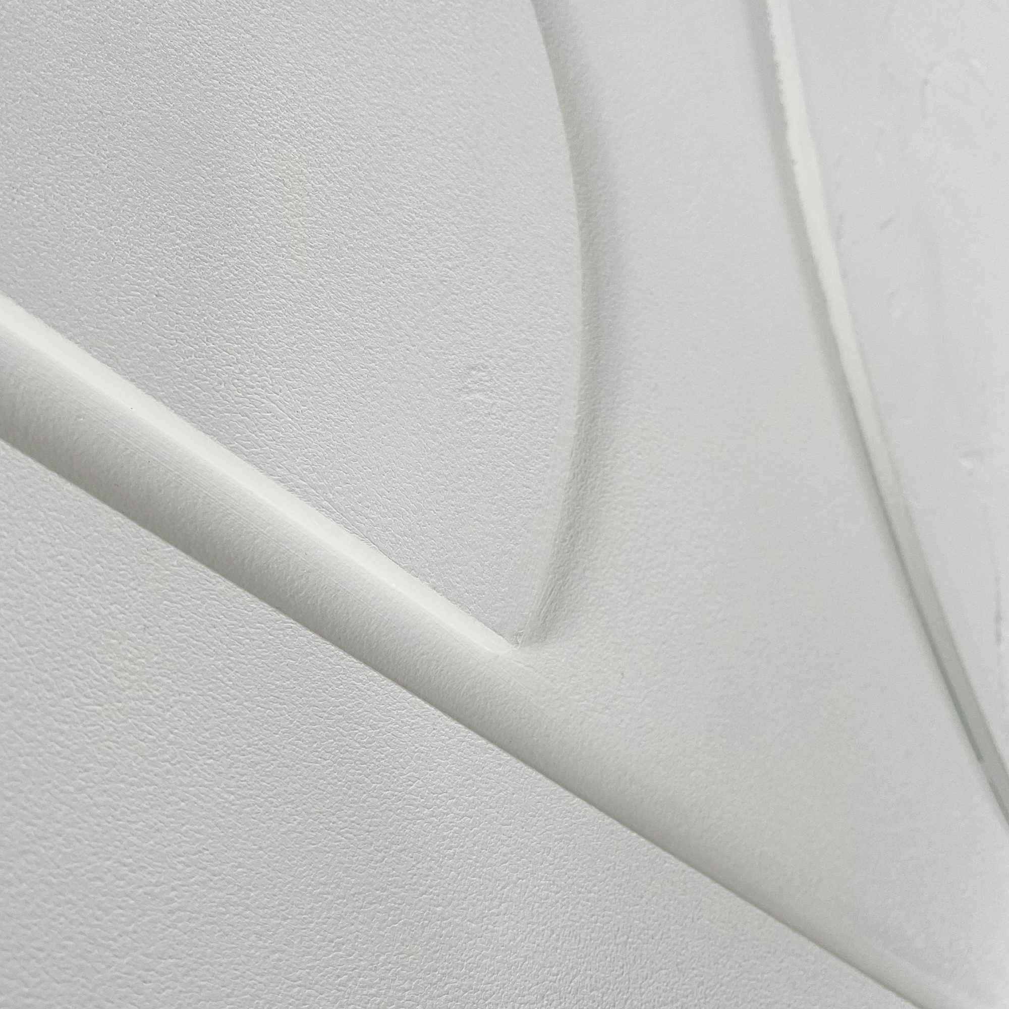 Reinders! Wandbild »Saturn«, Wohnzimmer - Weiß - MDF - Abstrakt - 70x100 cm