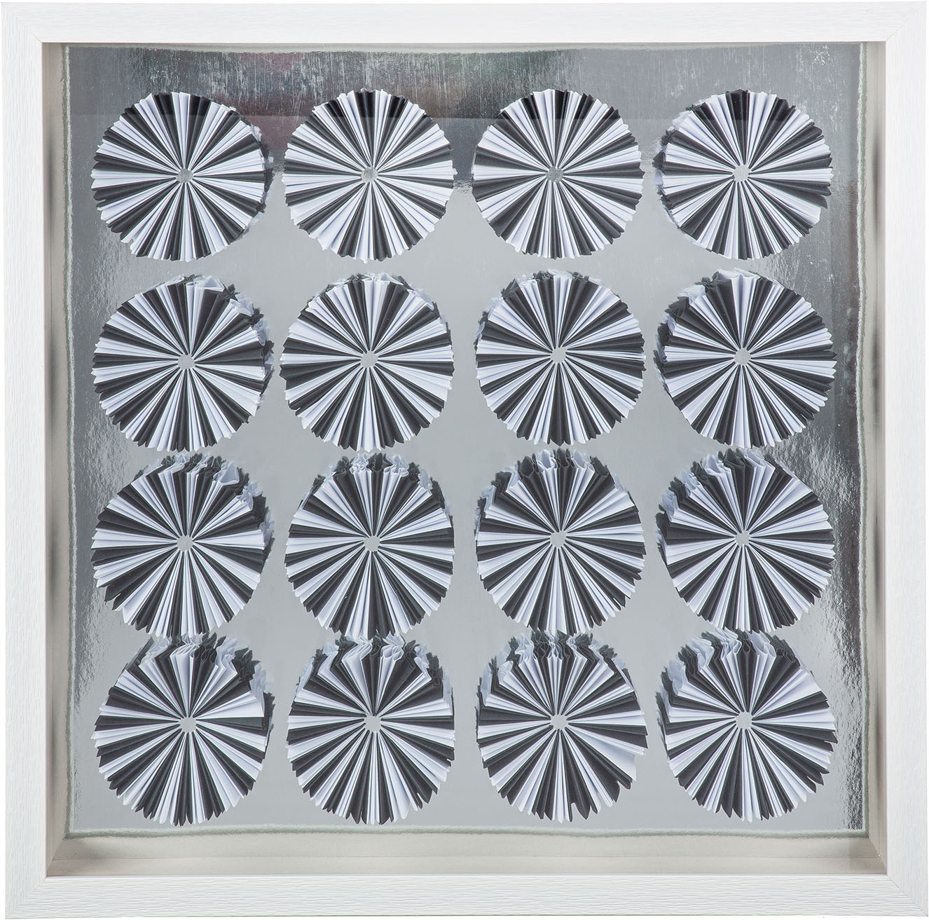GILDE Leinwandbild "Bild quadratisch Ciclo" Abstrakt 1 Stk. tlg.