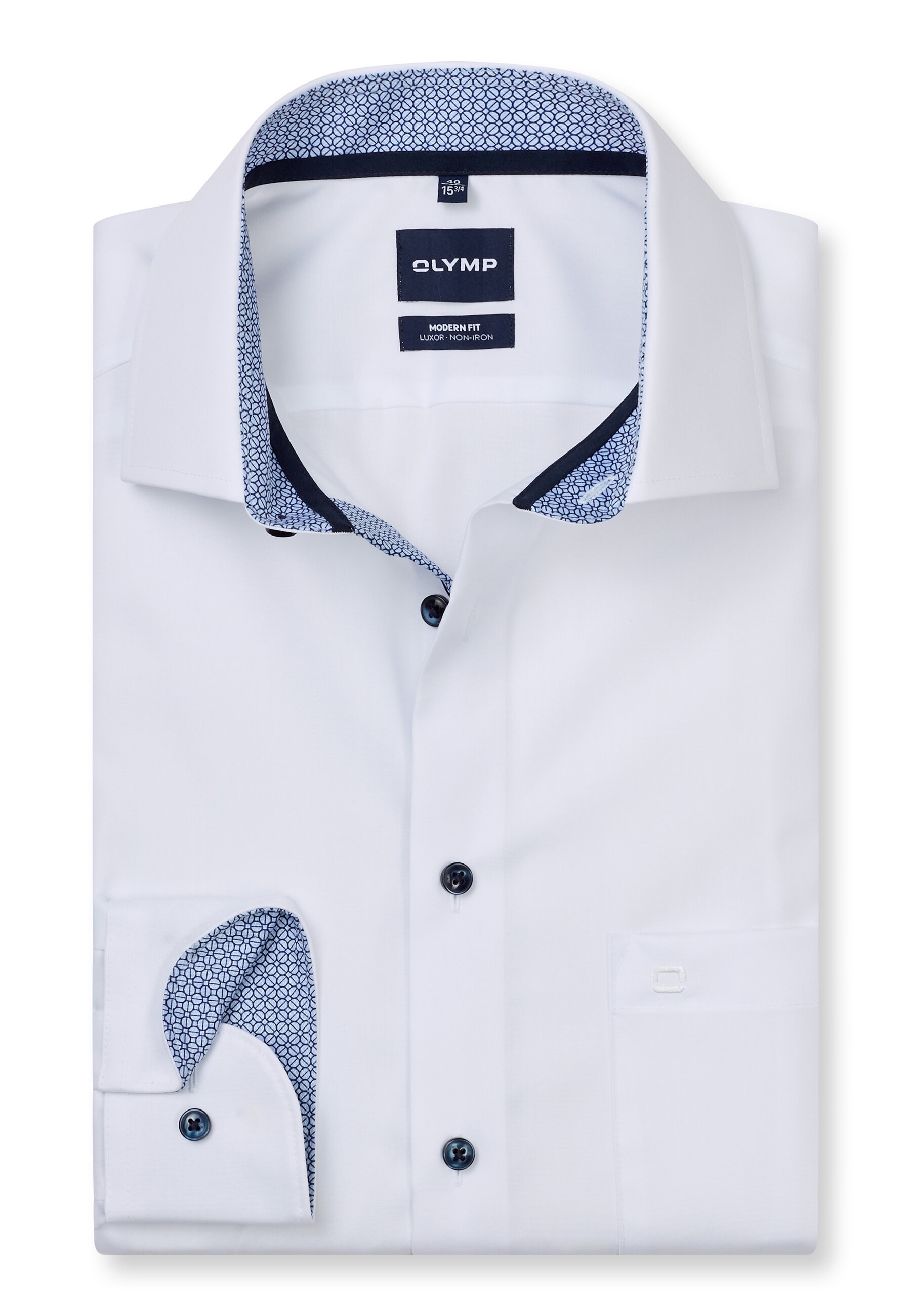 OLYMP Businesshemd »OLYMP Luxor, Modern Fit, Global Kent«