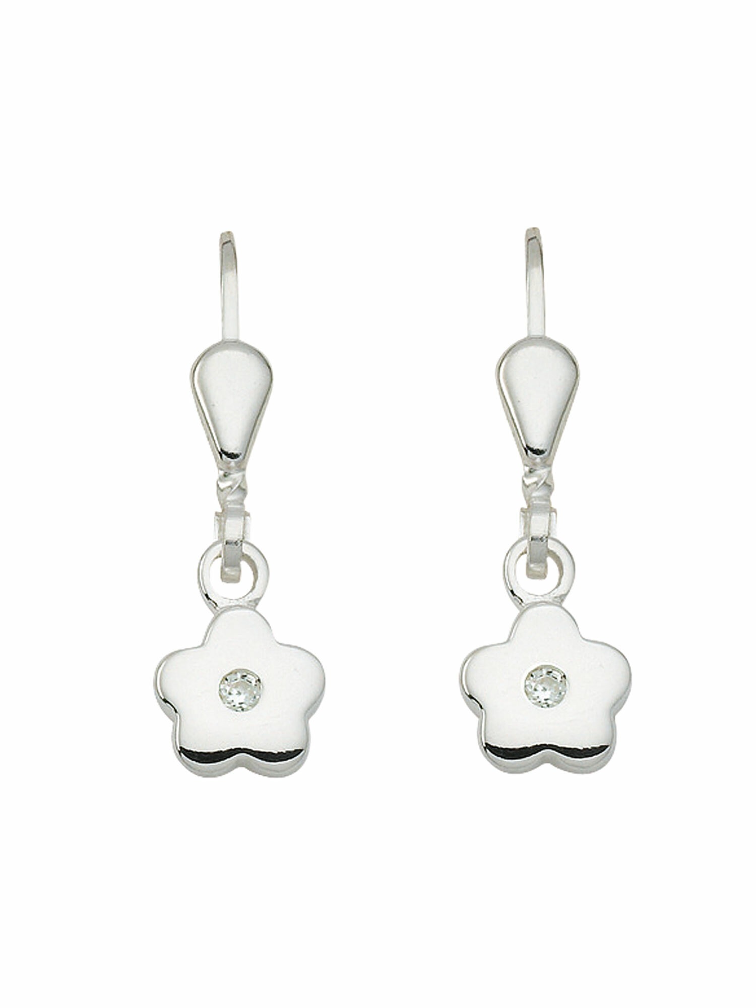 Paar Ohrhänger Damen mit für Ohrringe »925 | Silber Silberschmuck BAUR Blüte mit online kaufen Ohrhänger Adelia´s Zirkonia Zirkonia«,
