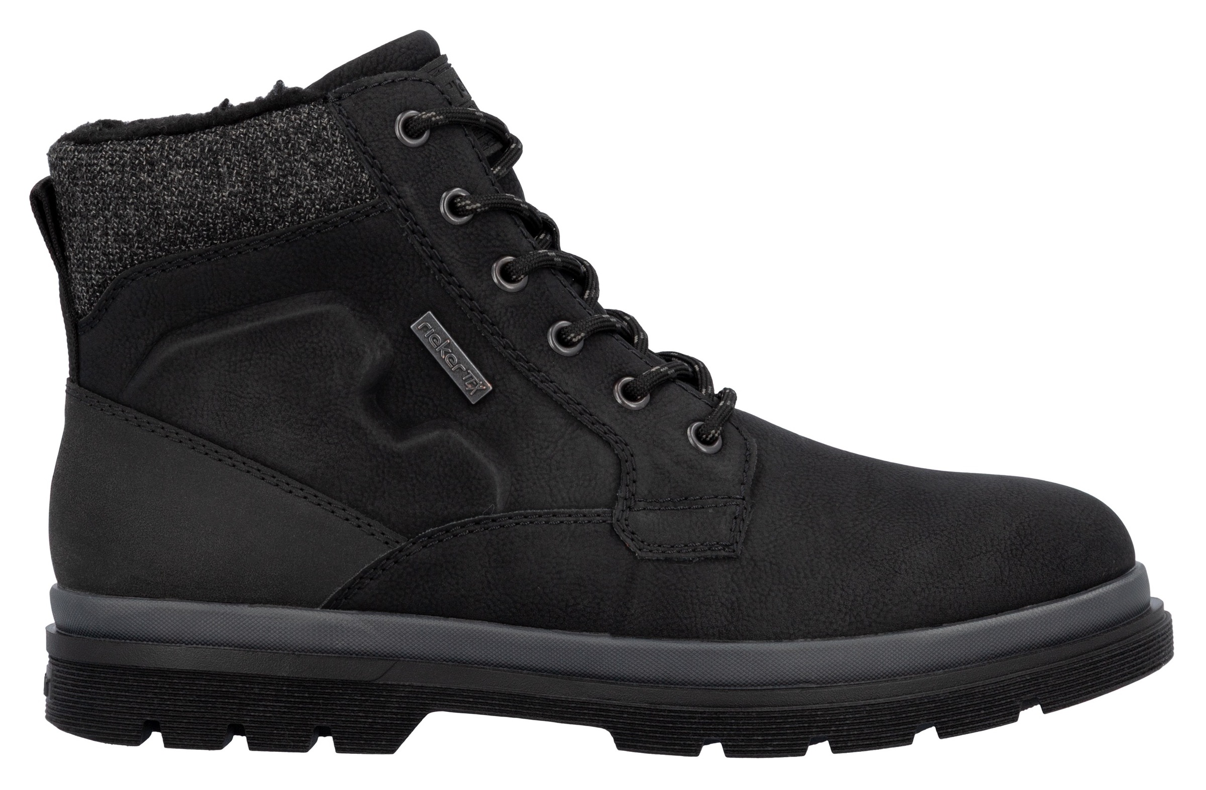 Rieker Winterstiefelette, Winterboots, Schnürboots mit Innenreißverschluss und RiekerTex