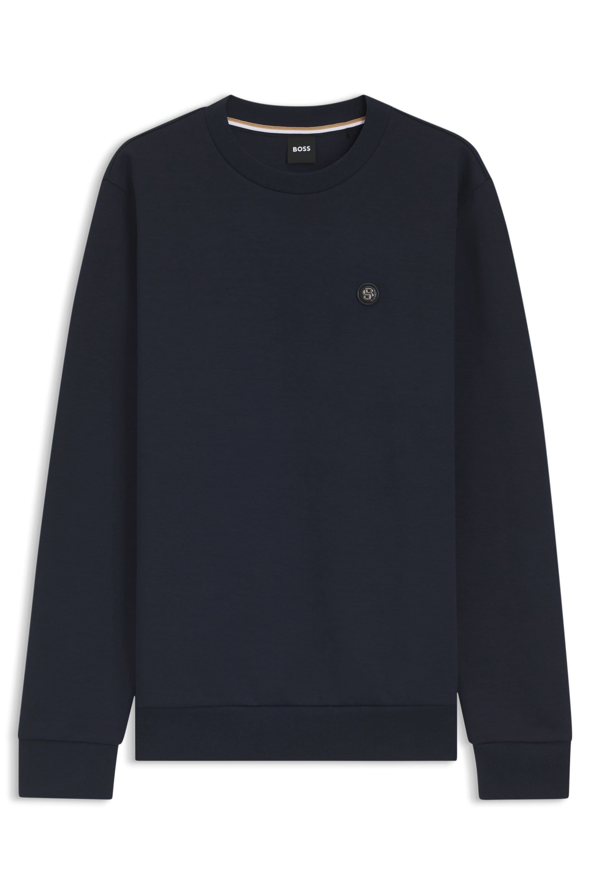 BOSS Sweatshirt »C-Sharpe«, Regular Fit, Baumwollmix, Rundhalsausschnitt
