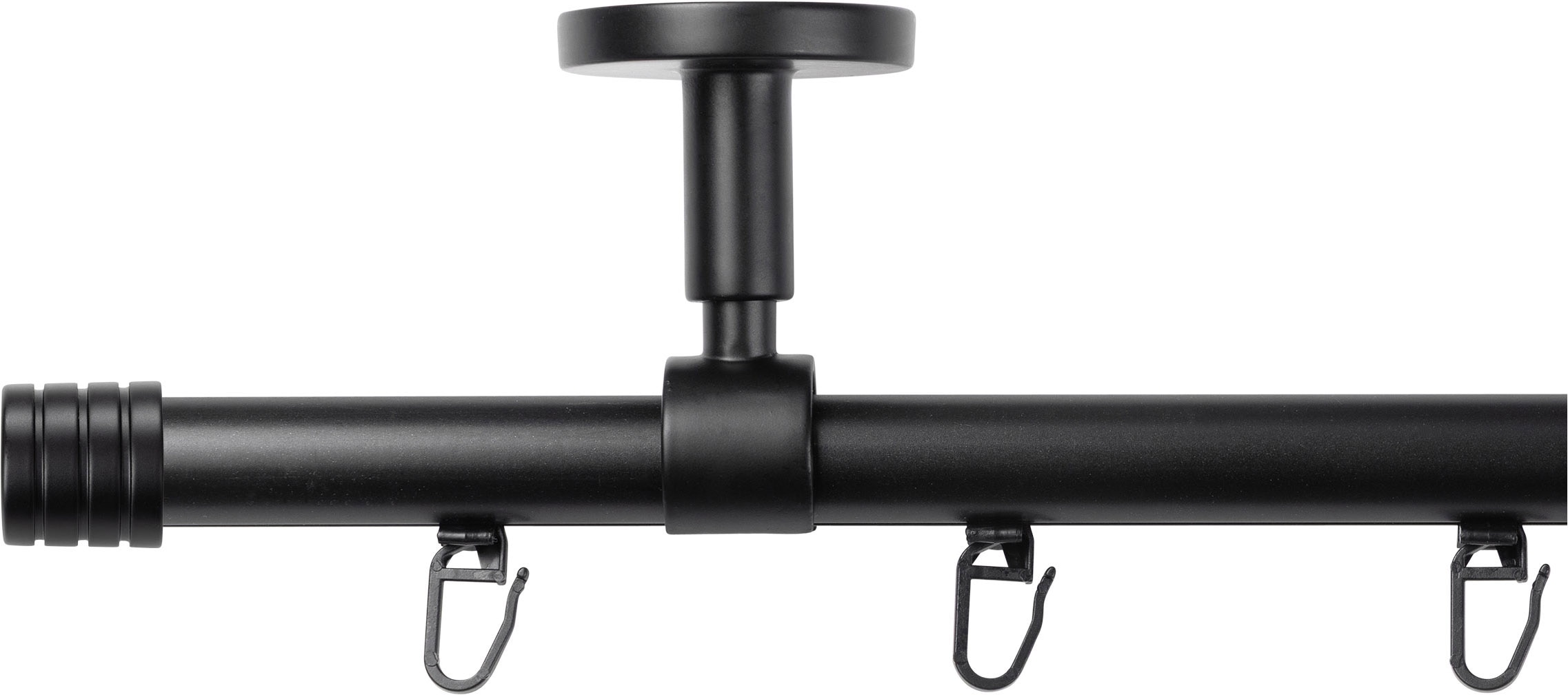SN DECO GROUP Gardinenstange "Gardinenstange Innenlauf Lille Ø 19 mm, 1-läufig, Fixmaß, verschraubt" Ø 19 mm Fixmaß;kürzbar