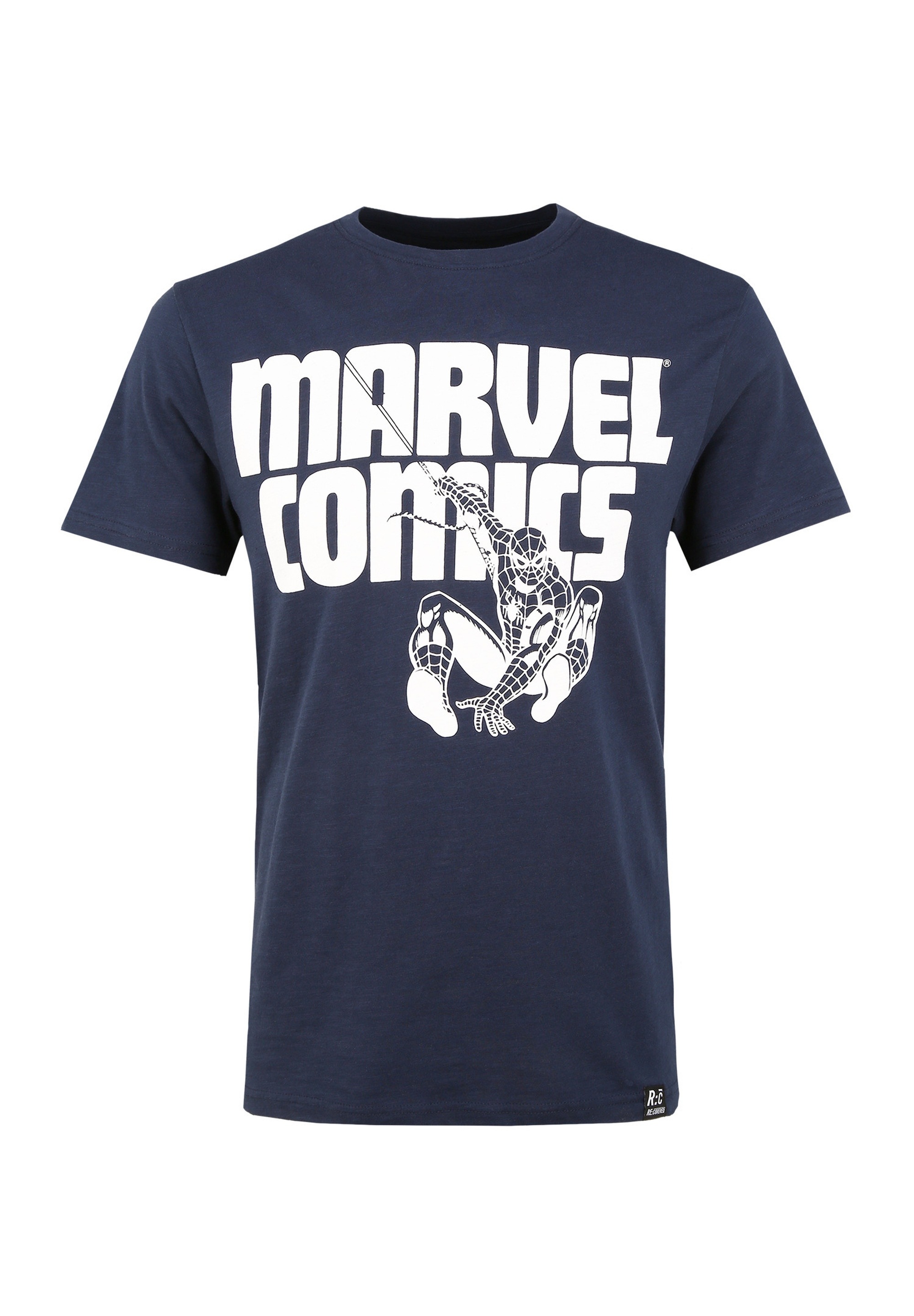 Recovered T-Shirt "Marvel Comics Spidey Navy", 1 Stk. mit coolem Spider-Man günstig online kaufen