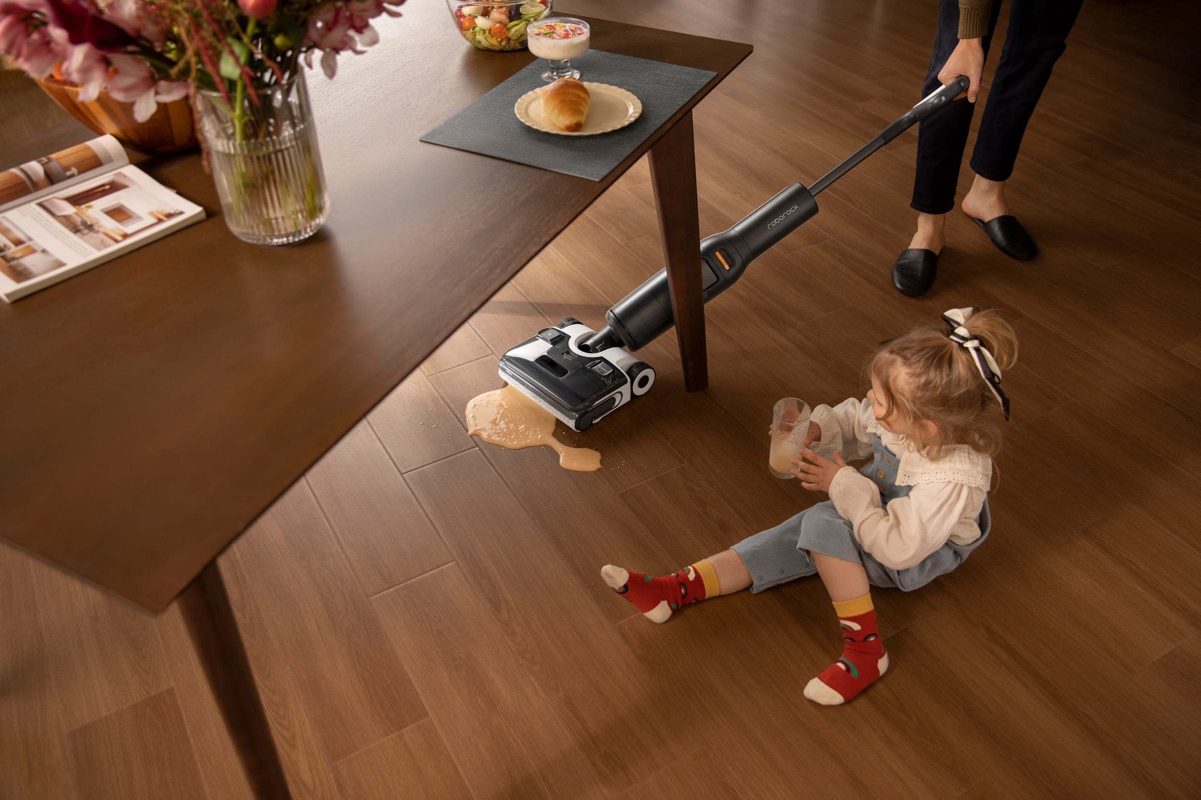 Roborock Nass-Trocken-Akkusauger »Morph Pro F25 ACE«