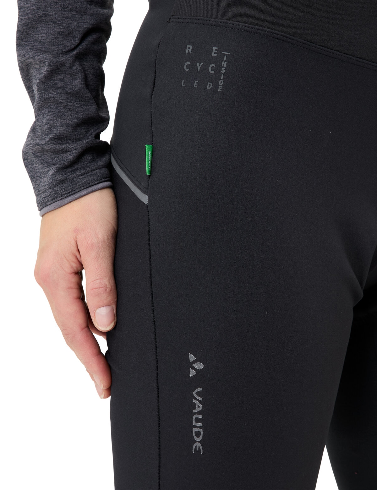 VAUDE Fahrradhose »WOMEN'S MATERA WARM TIGHTS II«, (1 tlg.), Winddicht