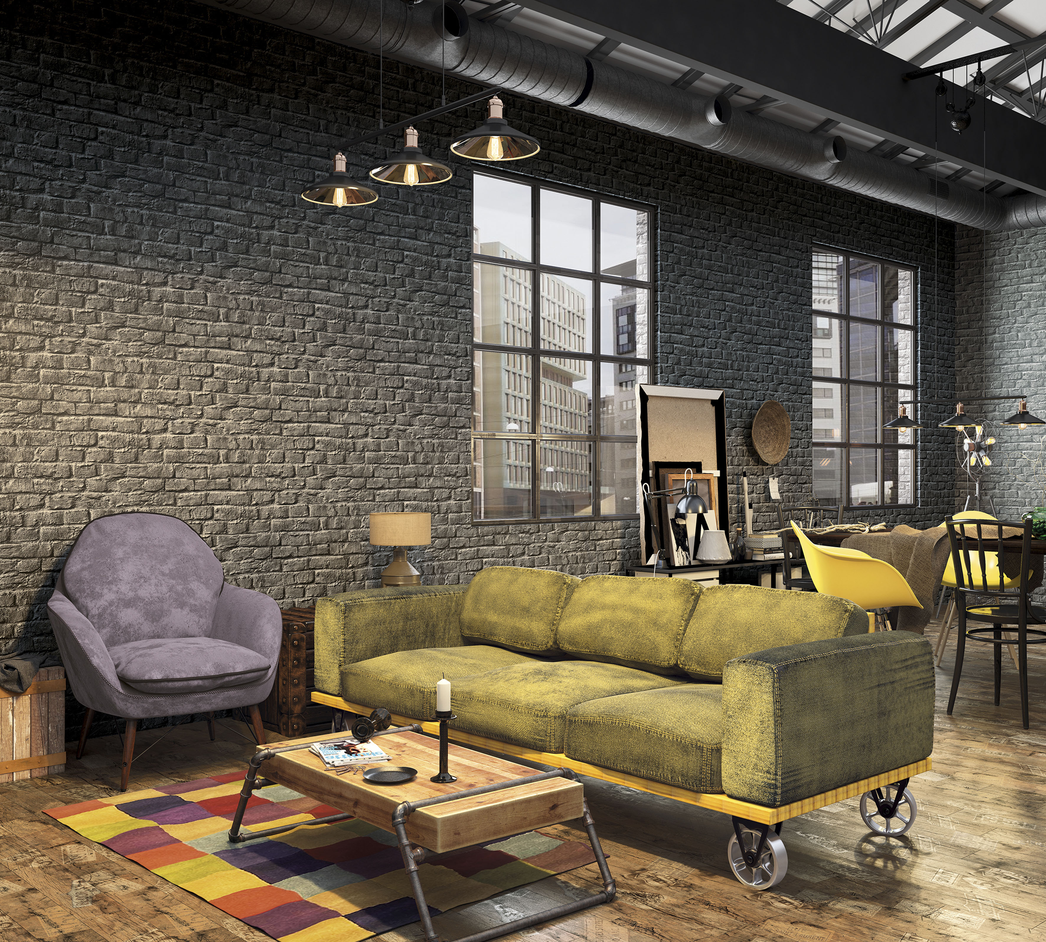 Marburg Vliestapete "Brick" 3D-Optik strukturiert moderne Tapete für Wohnzimmer Schlafzimmer Küche