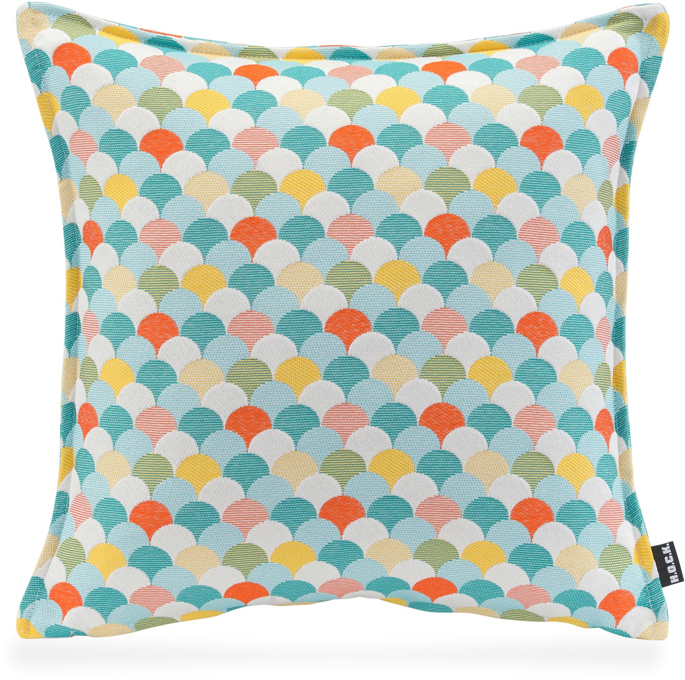 H.O.C.K. Dekokissen »Suzette« mit Biese, Kissenhülle mit Füllung, 1 Stück