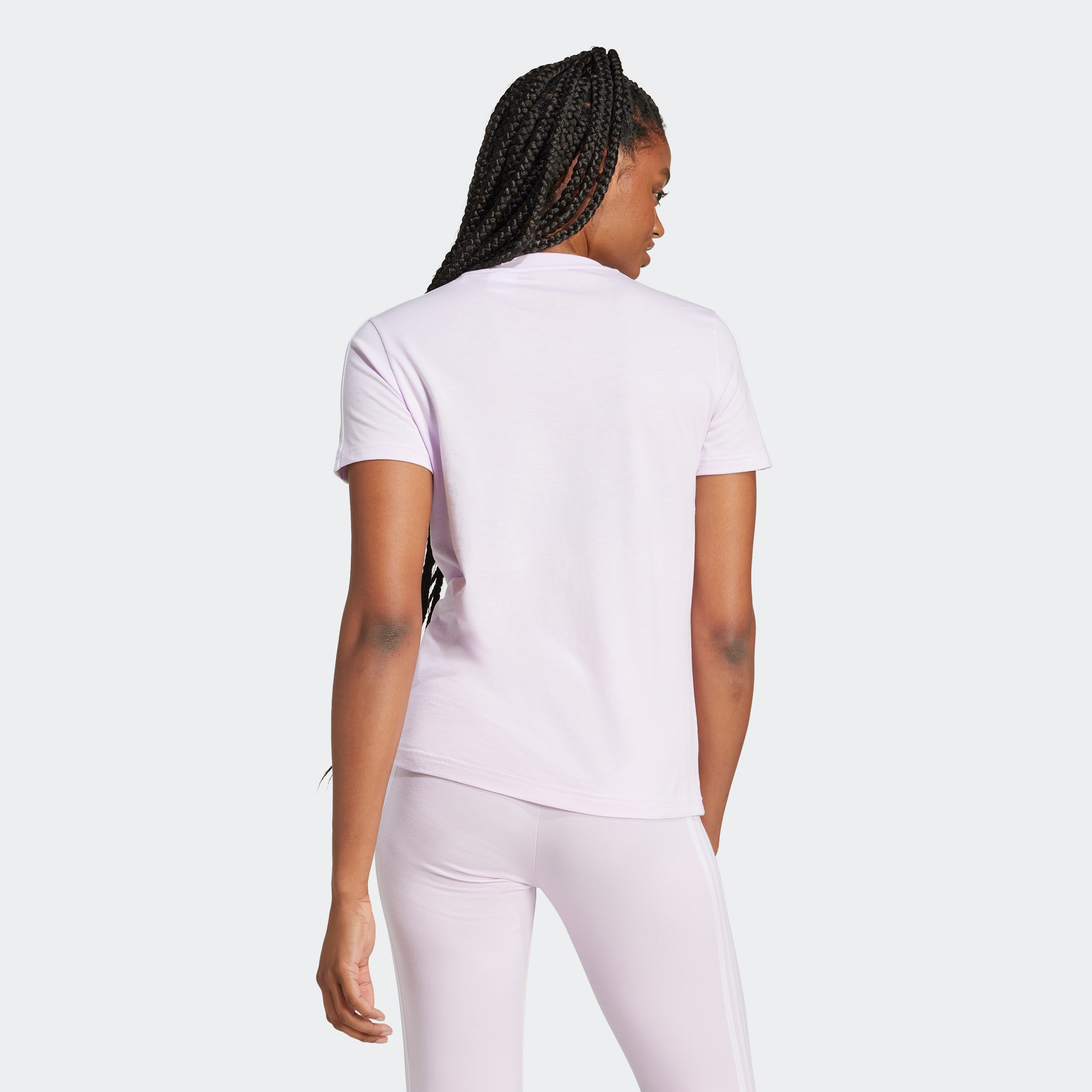adidas Sportswear T-Shirt »LOUNGEWEAR ESSENTIALS SLIM 3-STREIFEN«