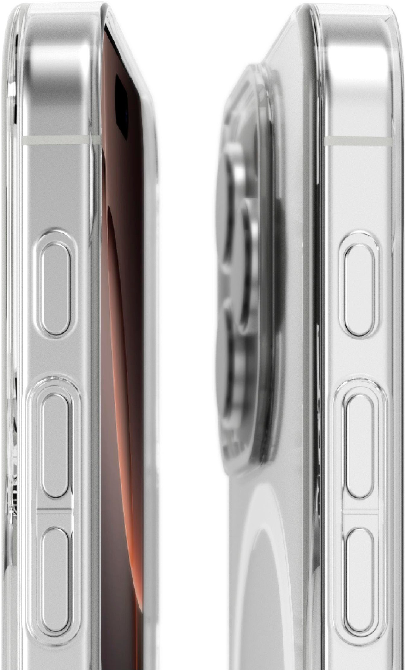 VONMÄHLEN Smartphone-Hülle »iPhone 16 Pro, Transparent Case Pro - Schutzhülle,Transparent«