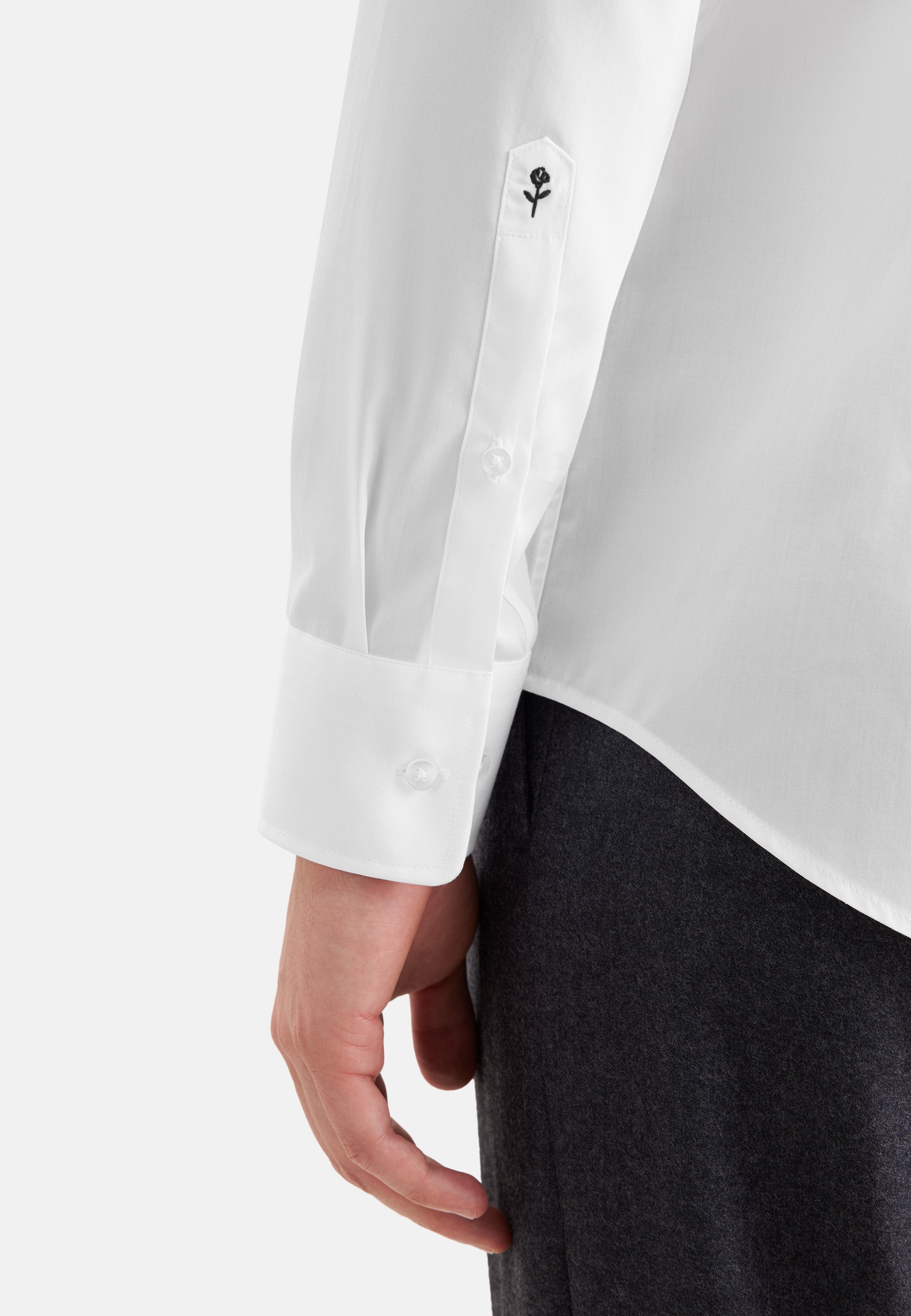seidensticker Businesshemd »Schwarze Rose« X-Slim 1/1 Kentkragen Uni