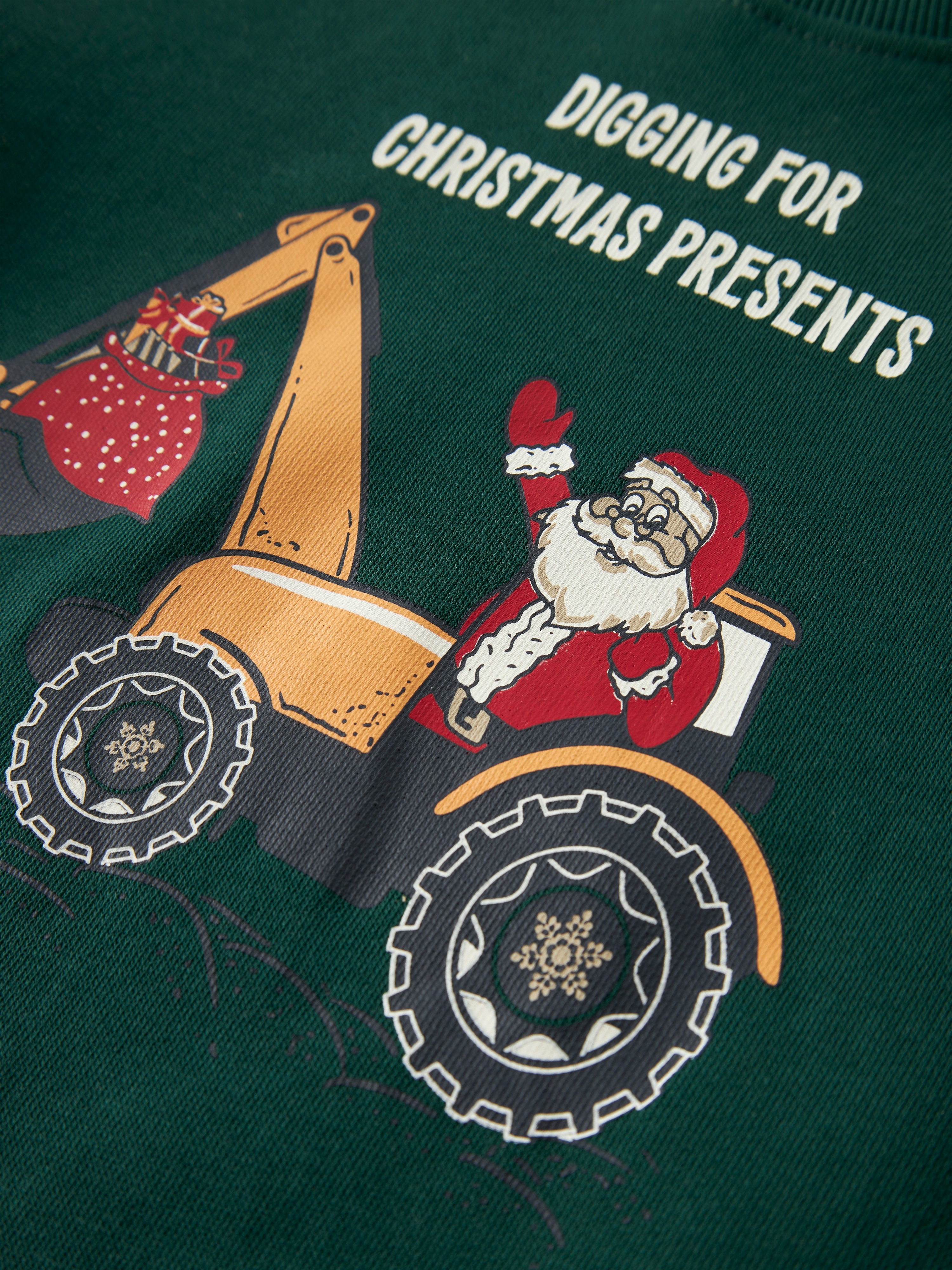 Thumbnail - Name It Sweatshirt "NMMVISMAS LS NREG SWEAT BRU"