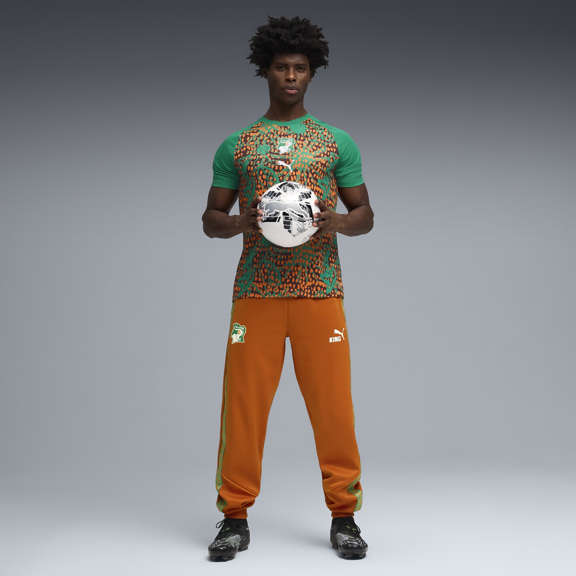 PUMA Trainingsshirt »Elfenbeinküste Aufwärmtrikot Herren«