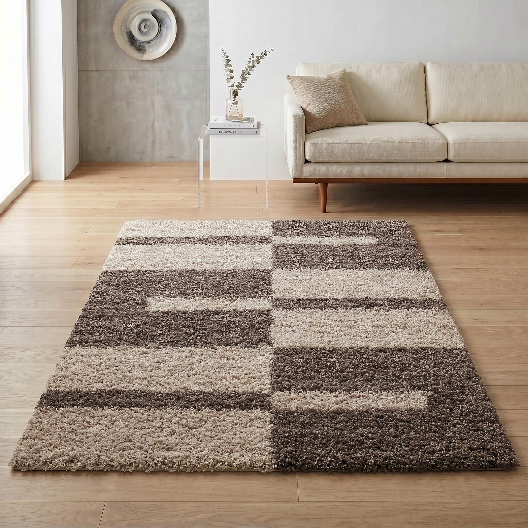 Ayyildiz Teppiche Hochflor-Teppich "Gala Shaggy 2505, auch als Läufer und in Rund" rechteckig 30 mm Höhe robuster Langflor, alle Räume, Wohnzimmer