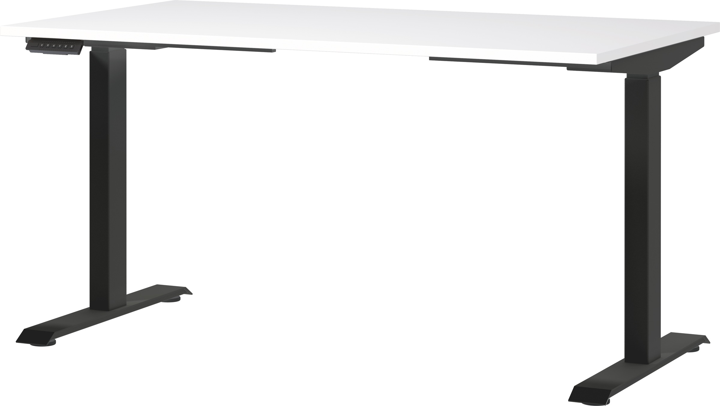 GERMANIA Schreibtisch »Jet, elektrisch höhenverstellbar«, moderne Farbvariationen, Breite 120/140/160/180 cm, Made in Germany